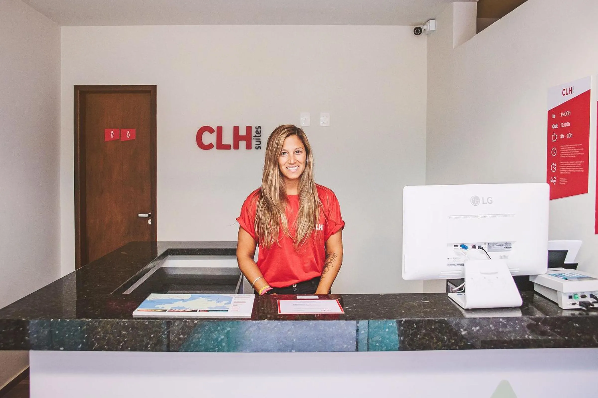 Lobby or reception in CLH Suites Ilha Grande