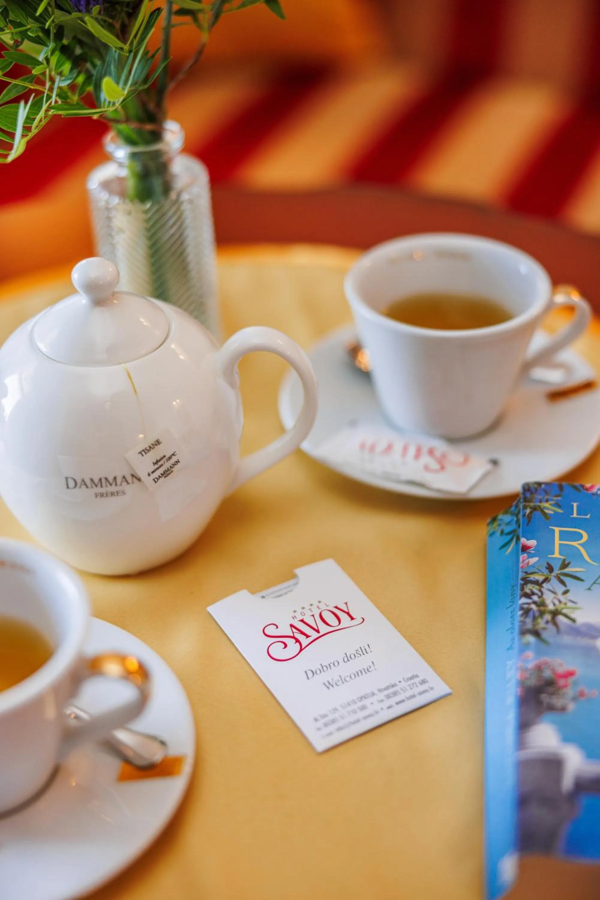 Decorative detail in Hotel Savoy