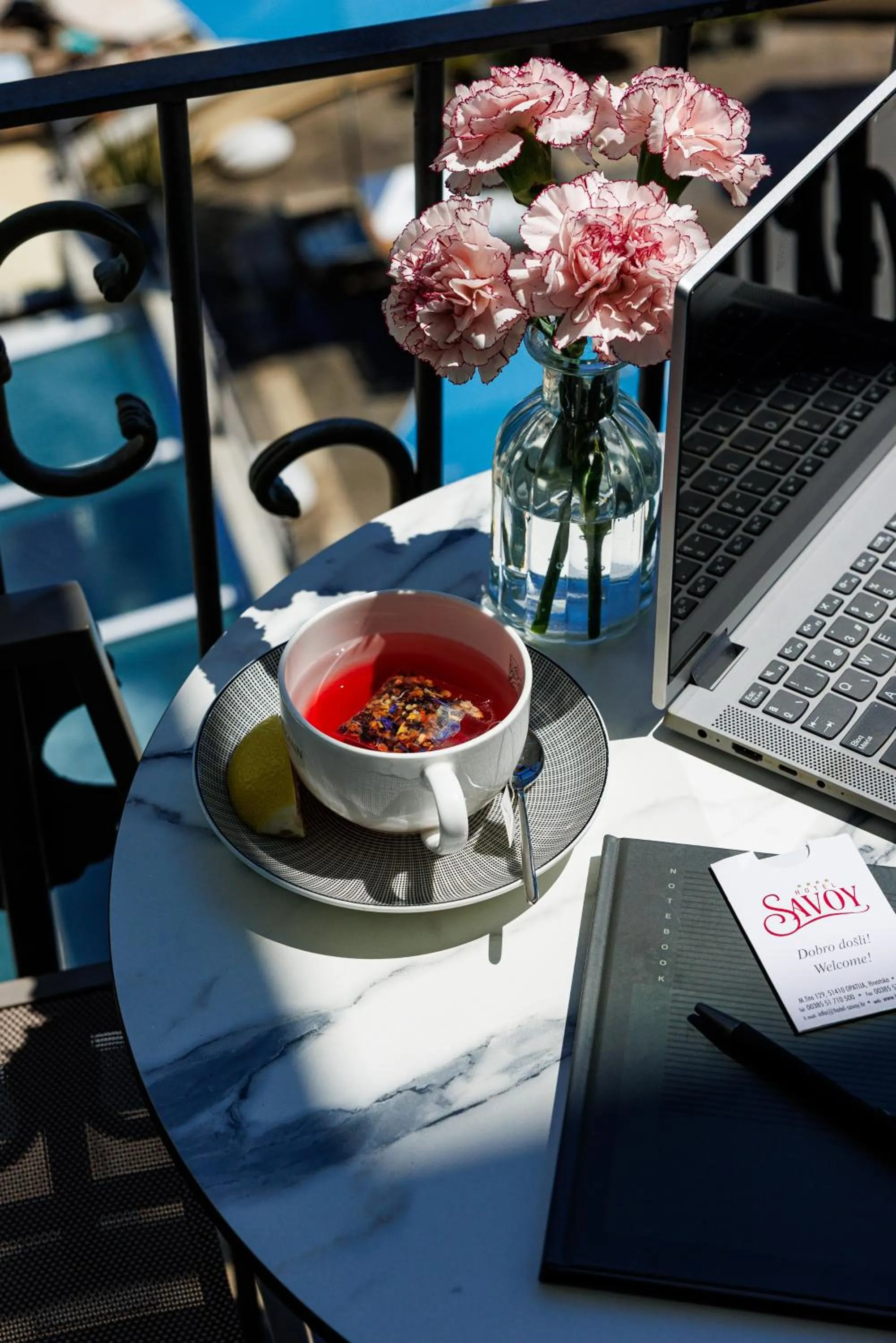 Balcony/Terrace in Hotel Savoy