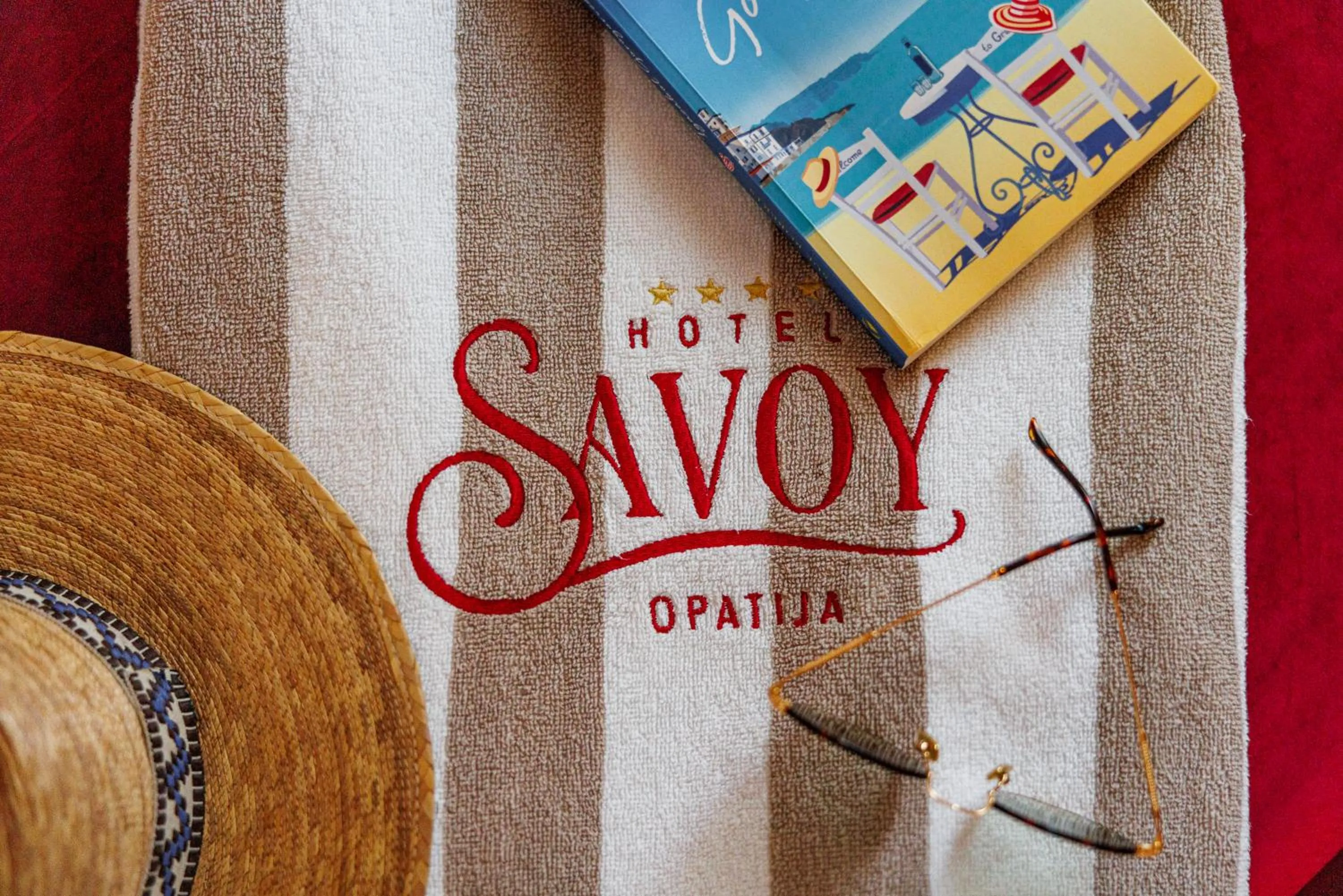 Property logo or sign in Hotel Savoy