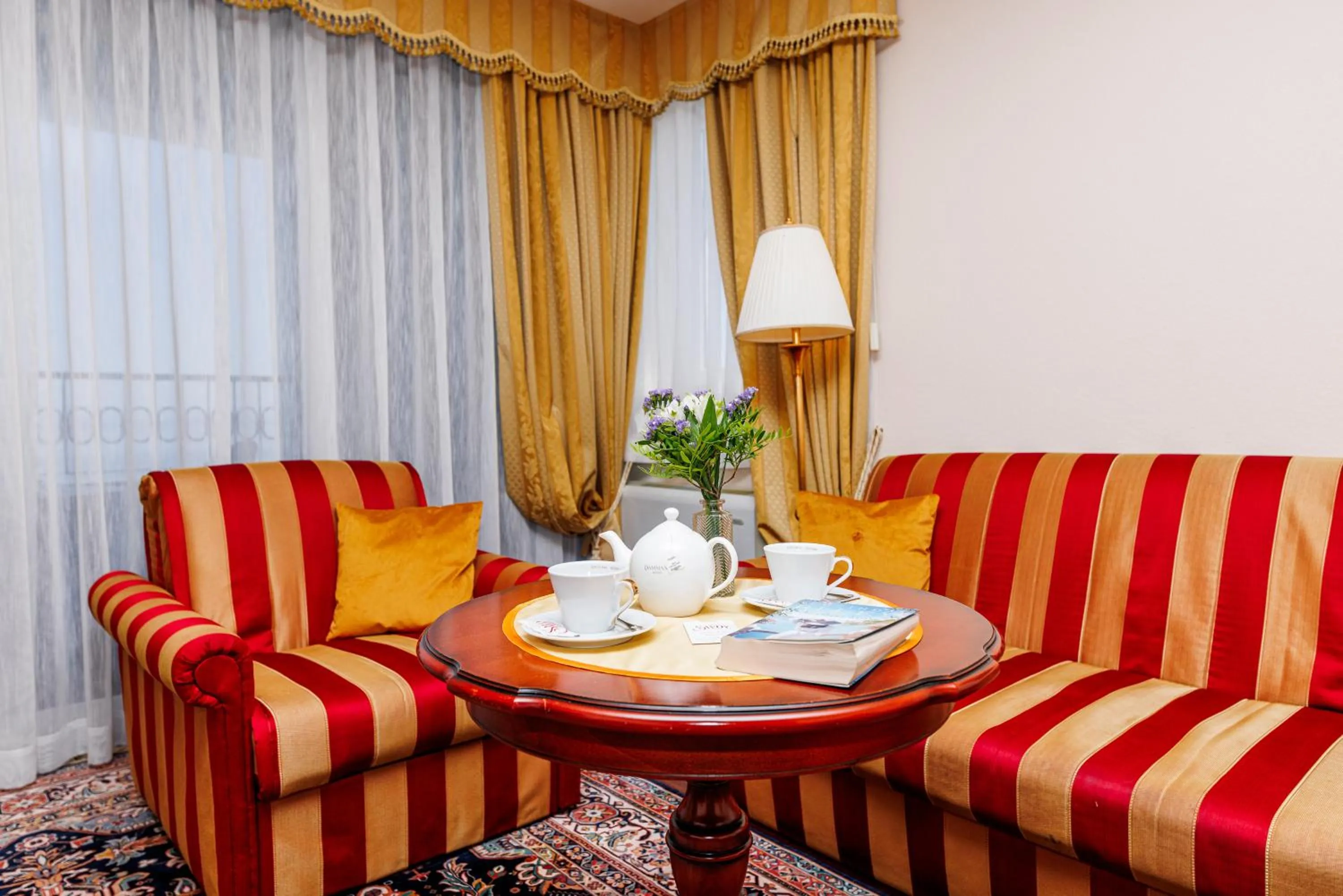 Living room in Hotel Savoy