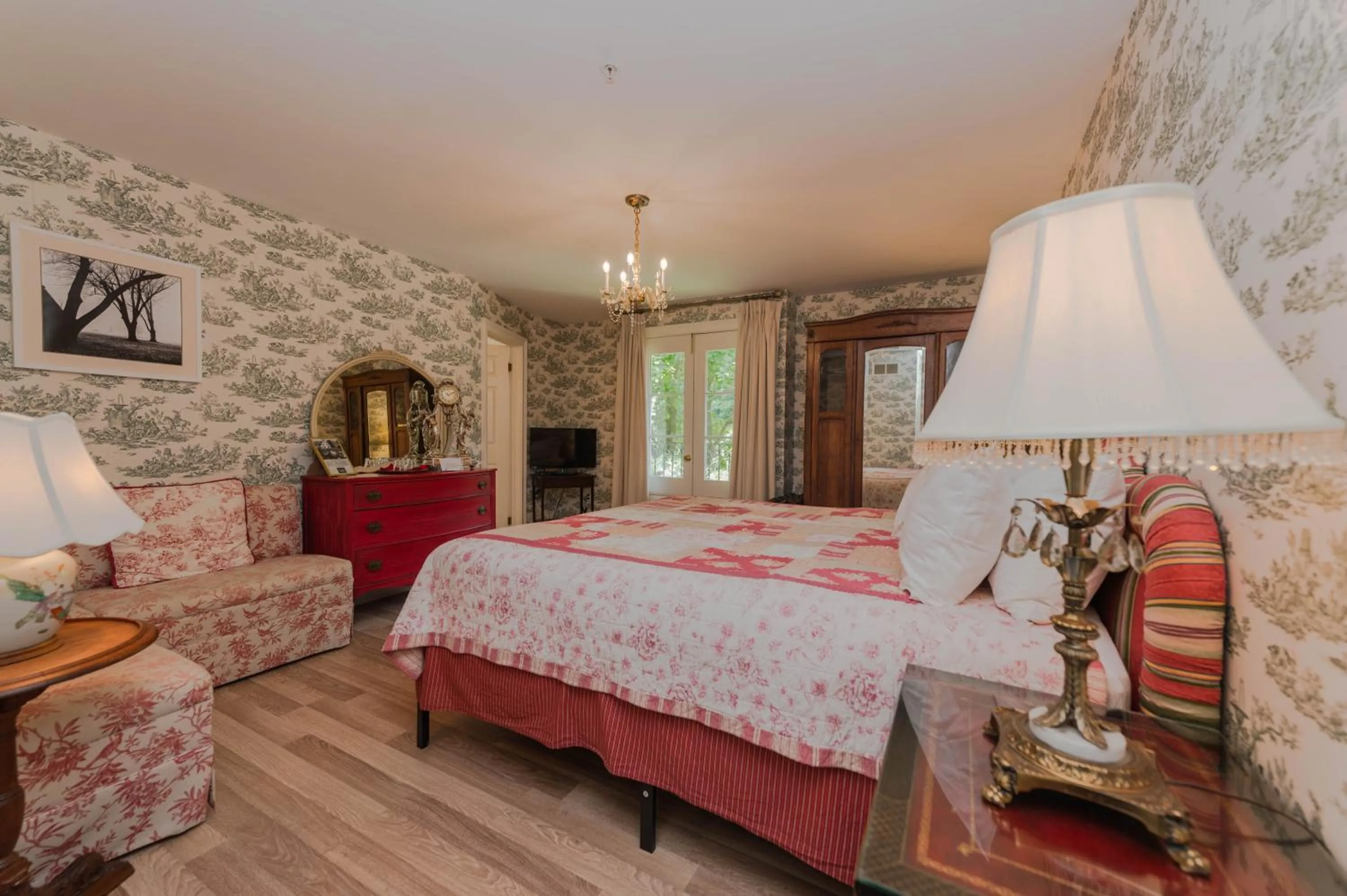 Bed in The Old Bank House