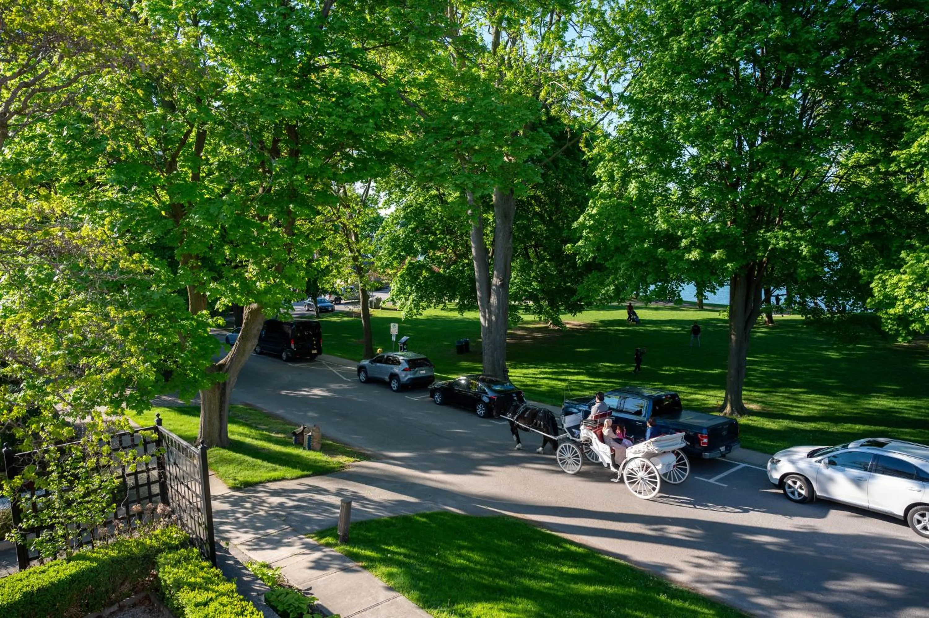 Patio in The Old Bank House