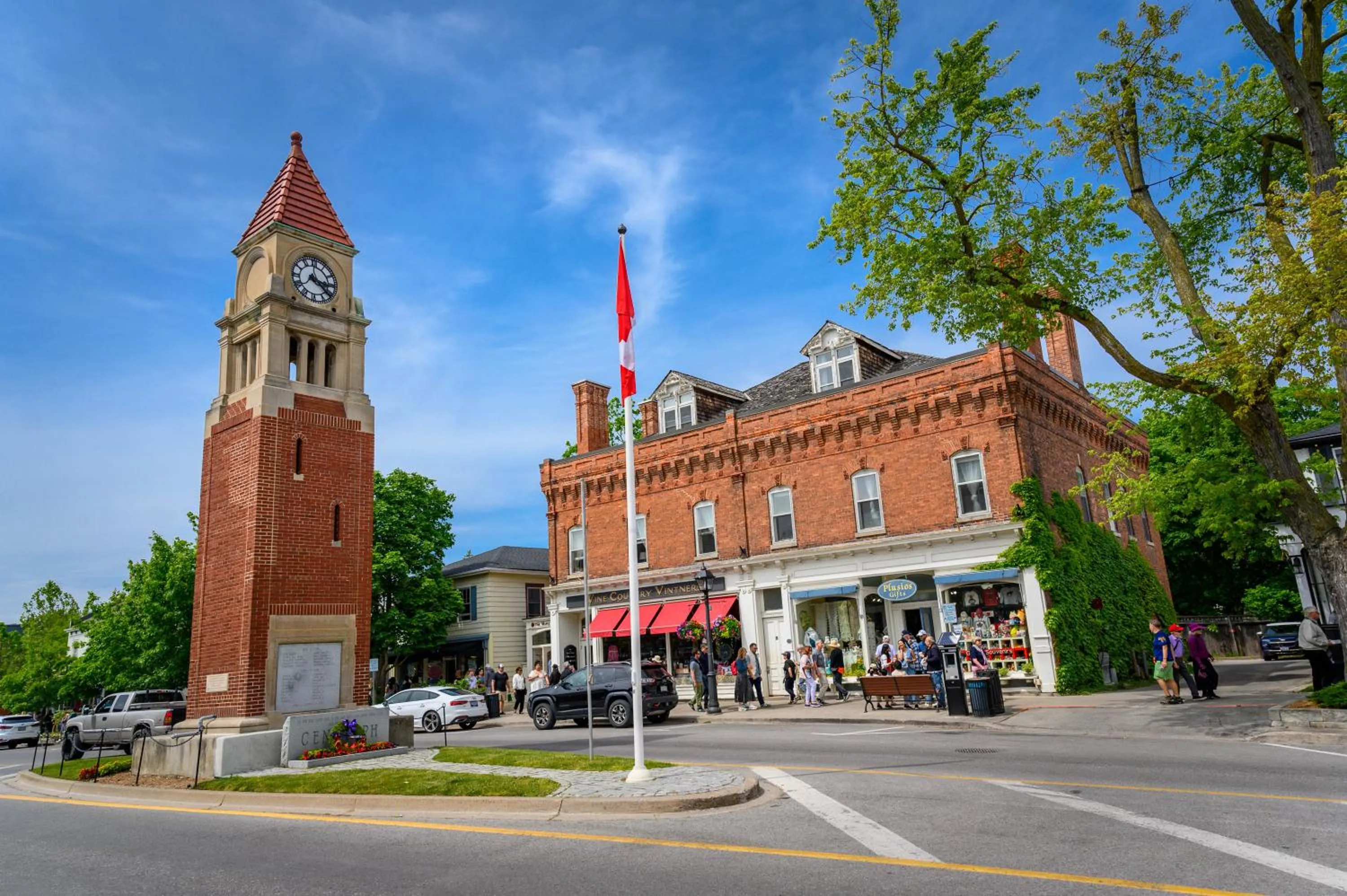 City view in The Old Bank House