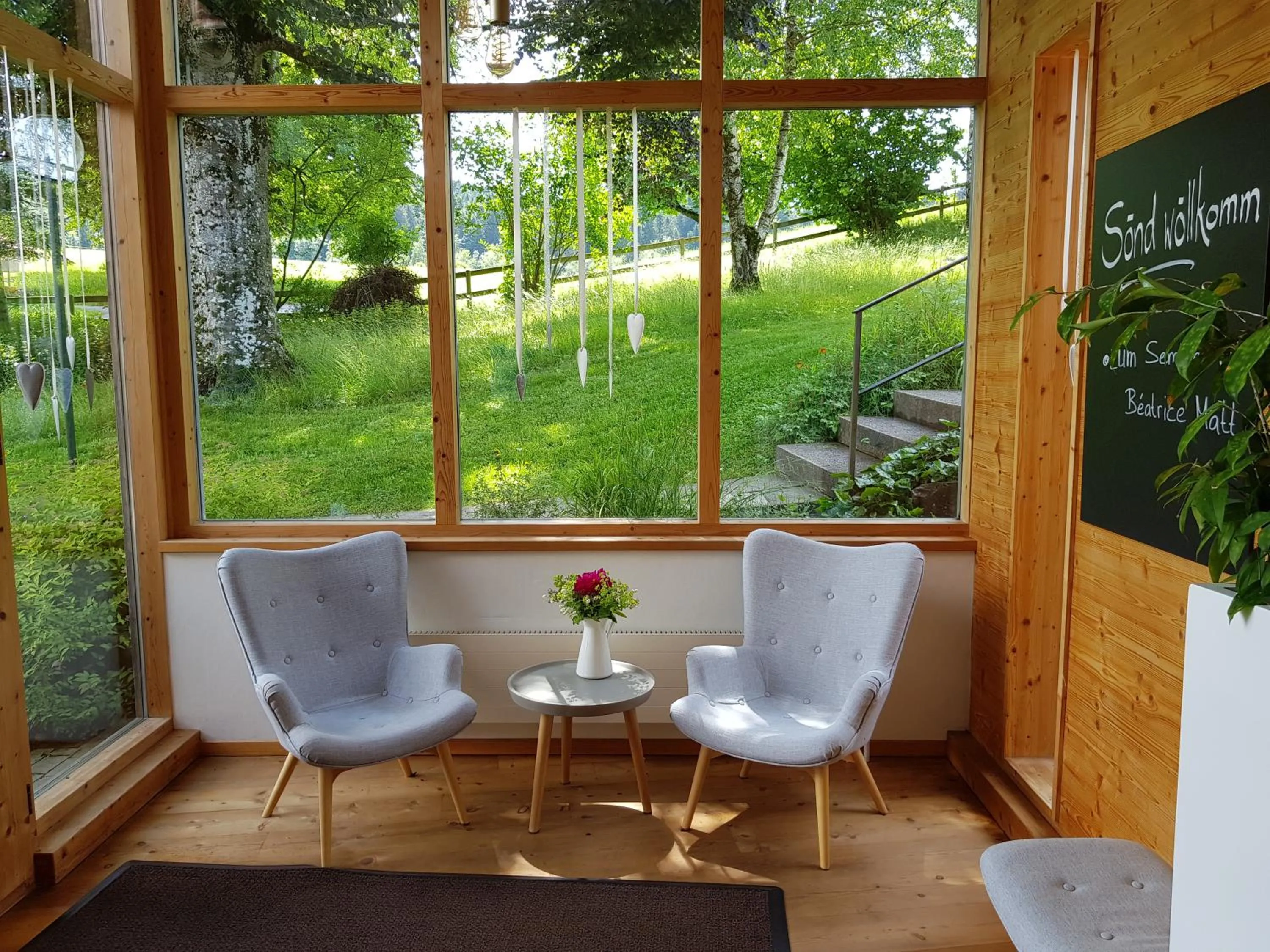 Seating area in Ferienhotel Idyll Gais