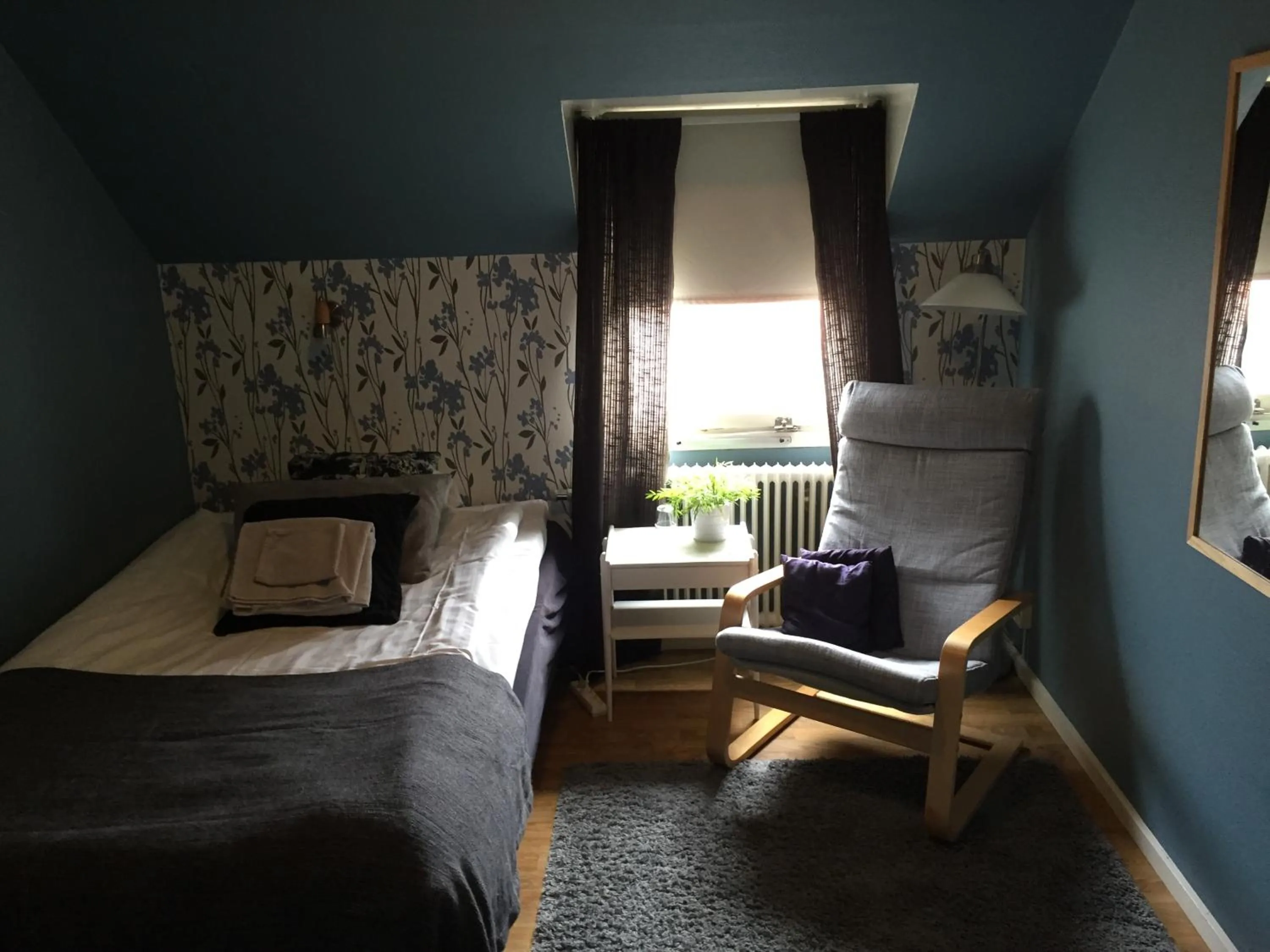 Bedroom, Bed in Höjdens Lågprishotell