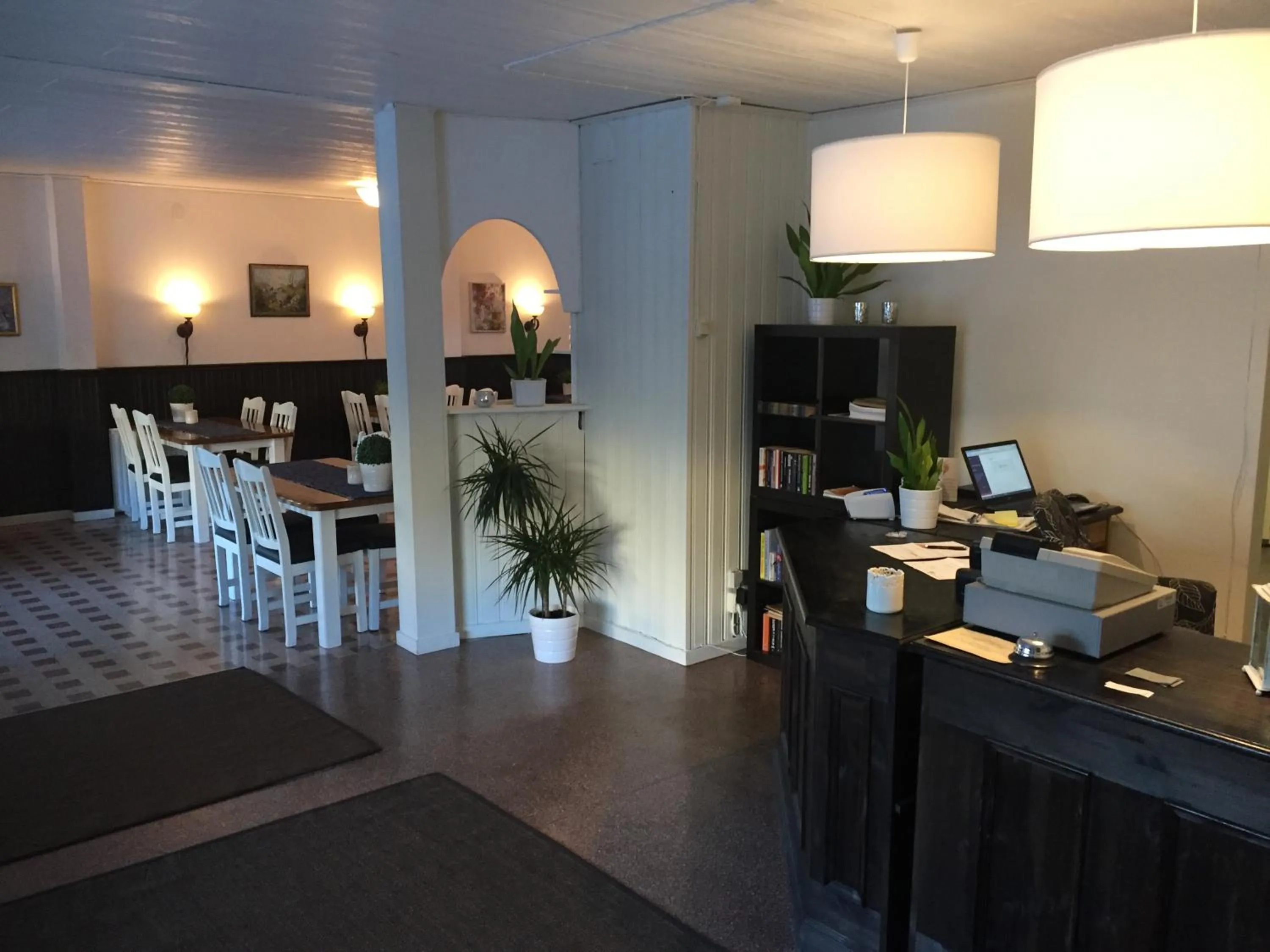 Lobby or reception in Höjdens Lågprishotell