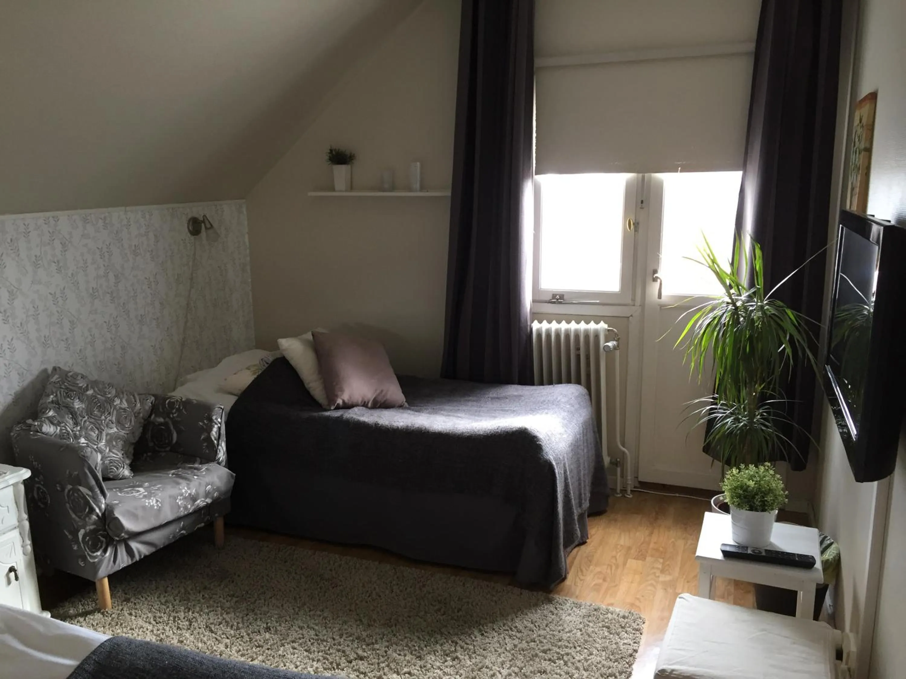 Bedroom, Bed in Höjdens Lågprishotell