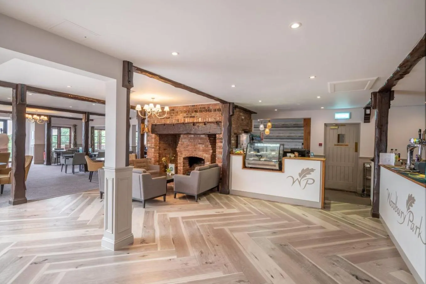 Seating area in Woodbury Park Hotel & Spa