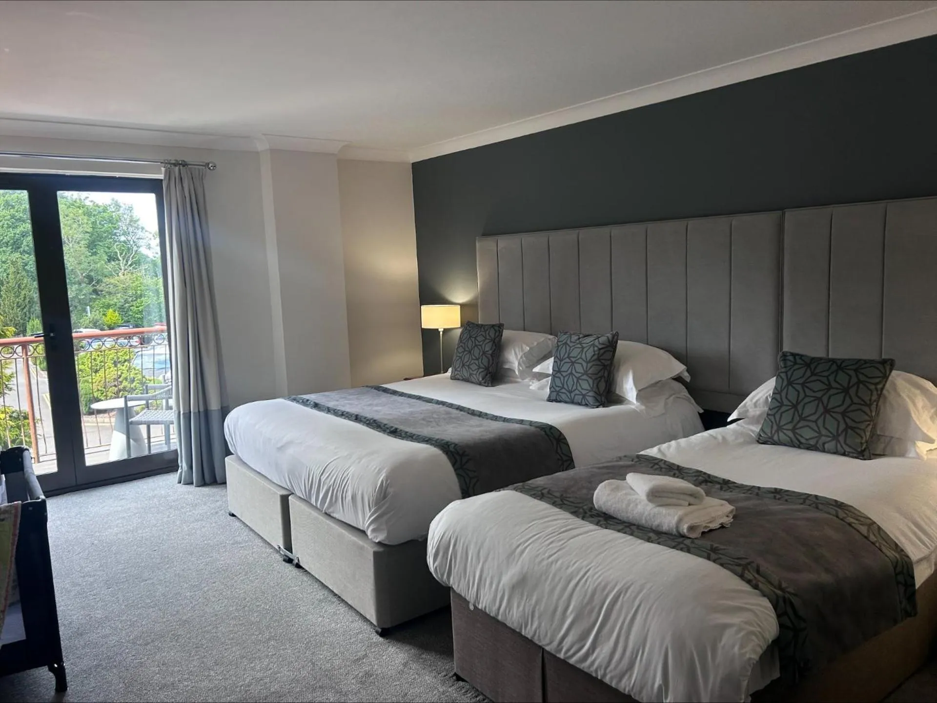 Bed in Woodbury Park Hotel & Spa
