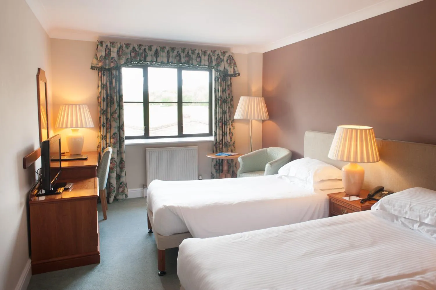 Bedroom, Bed in Woodbury Park Hotel & Spa