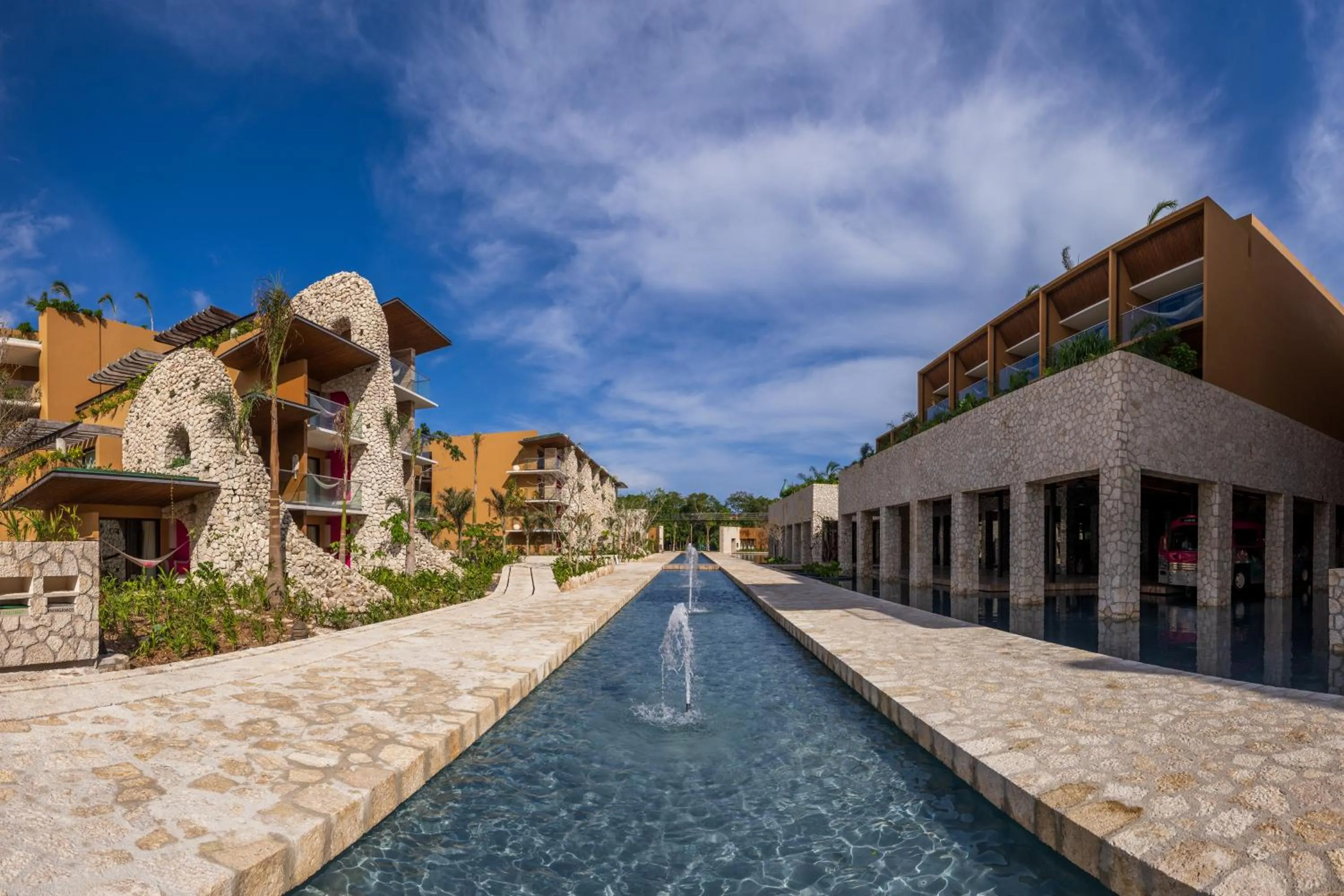 Property building in Hotel Xcaret Mexico All Parks All Fun Inclusive