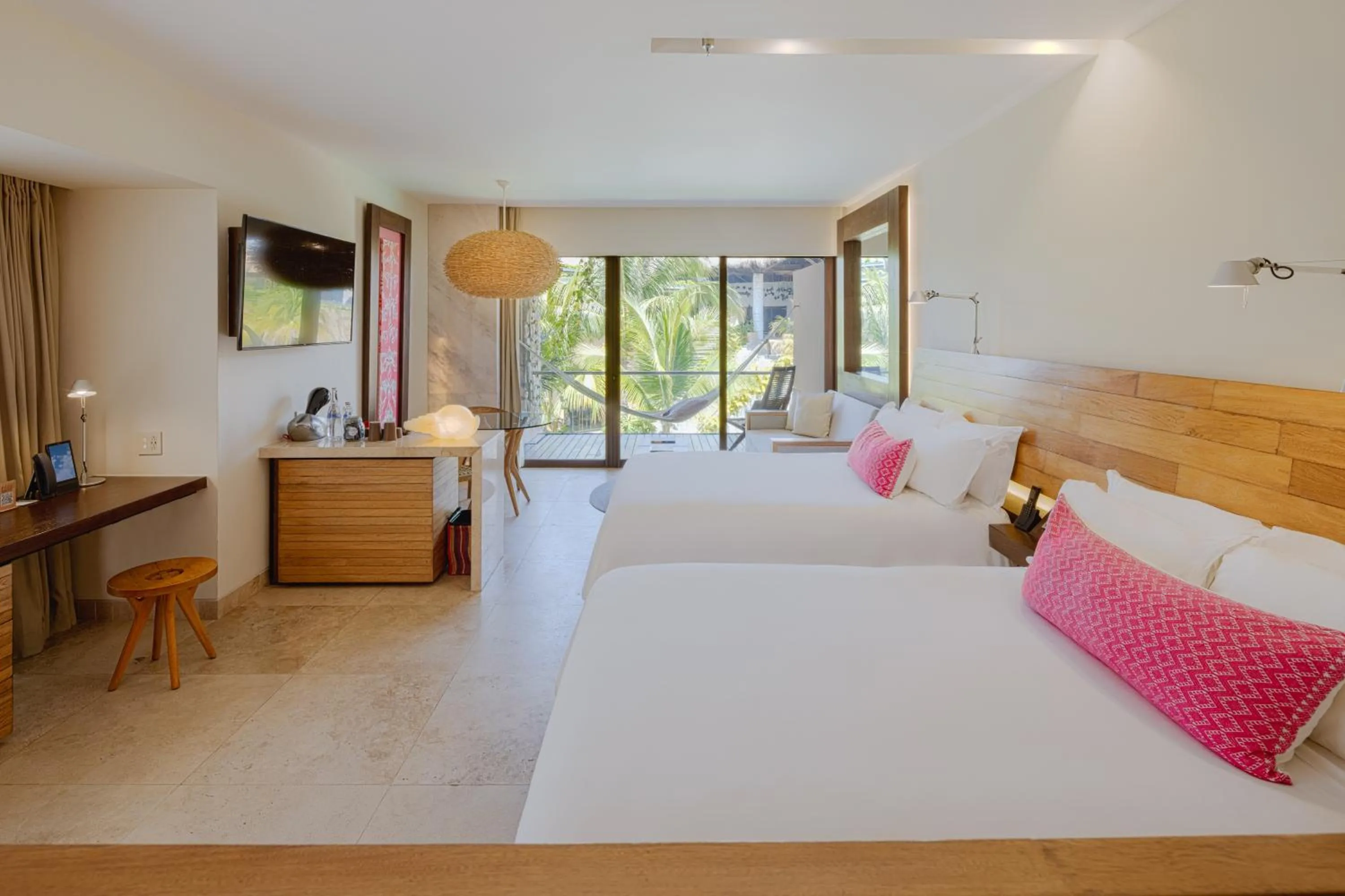 Bed in Hotel Xcaret Mexico All Parks All Fun Inclusive