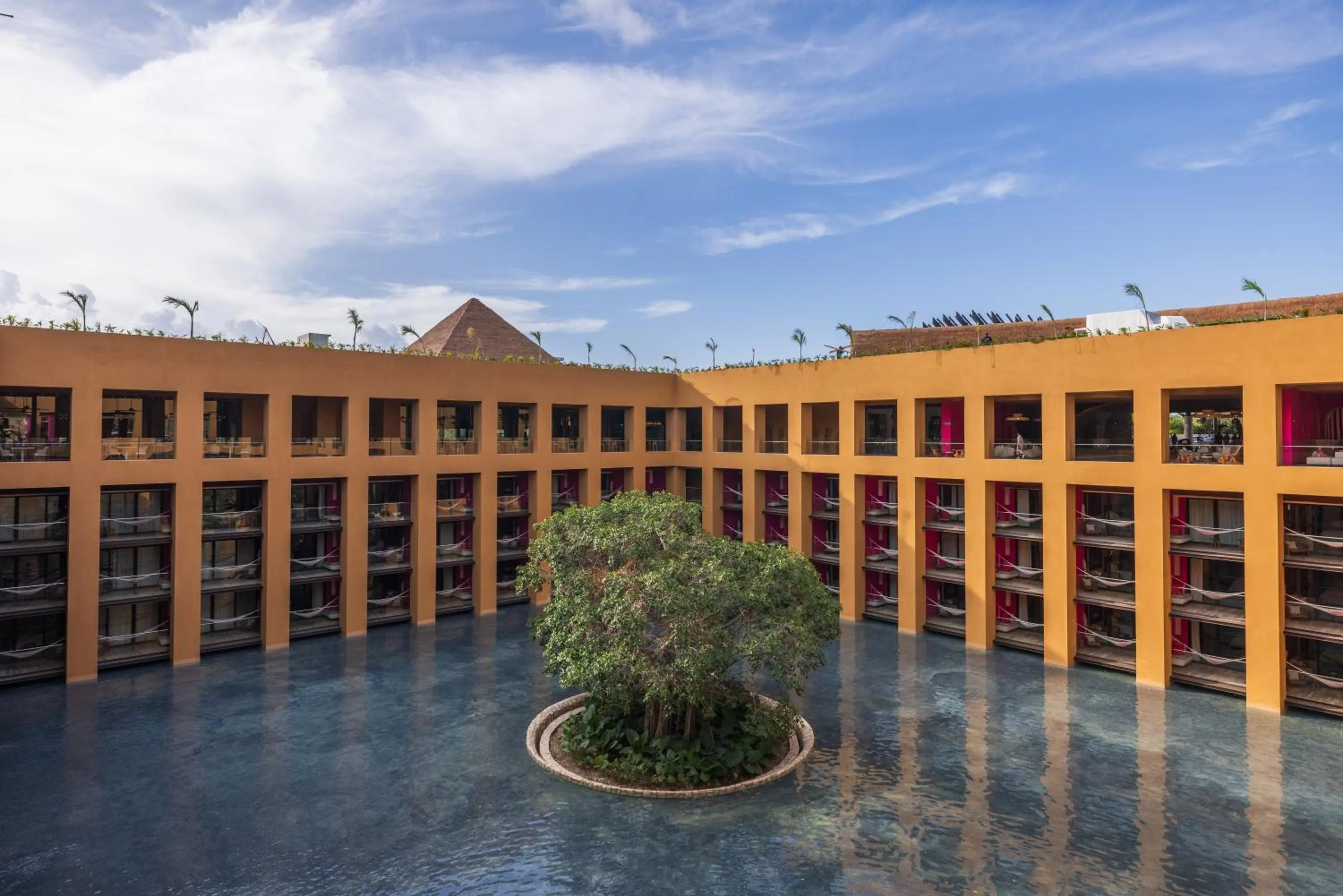 Property building in Hotel Xcaret Mexico All Parks All Fun Inclusive