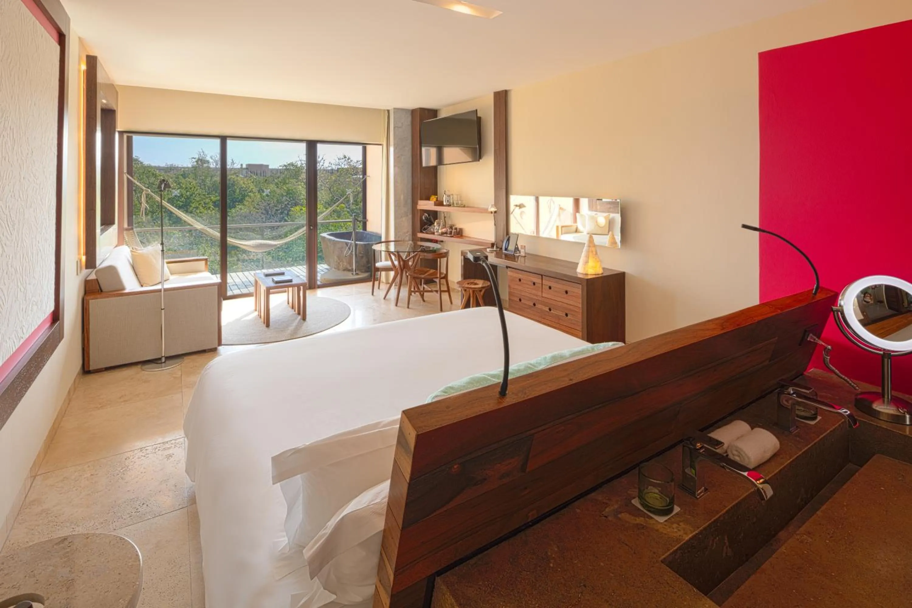 Bed in Hotel Xcaret Mexico All Parks All Fun Inclusive