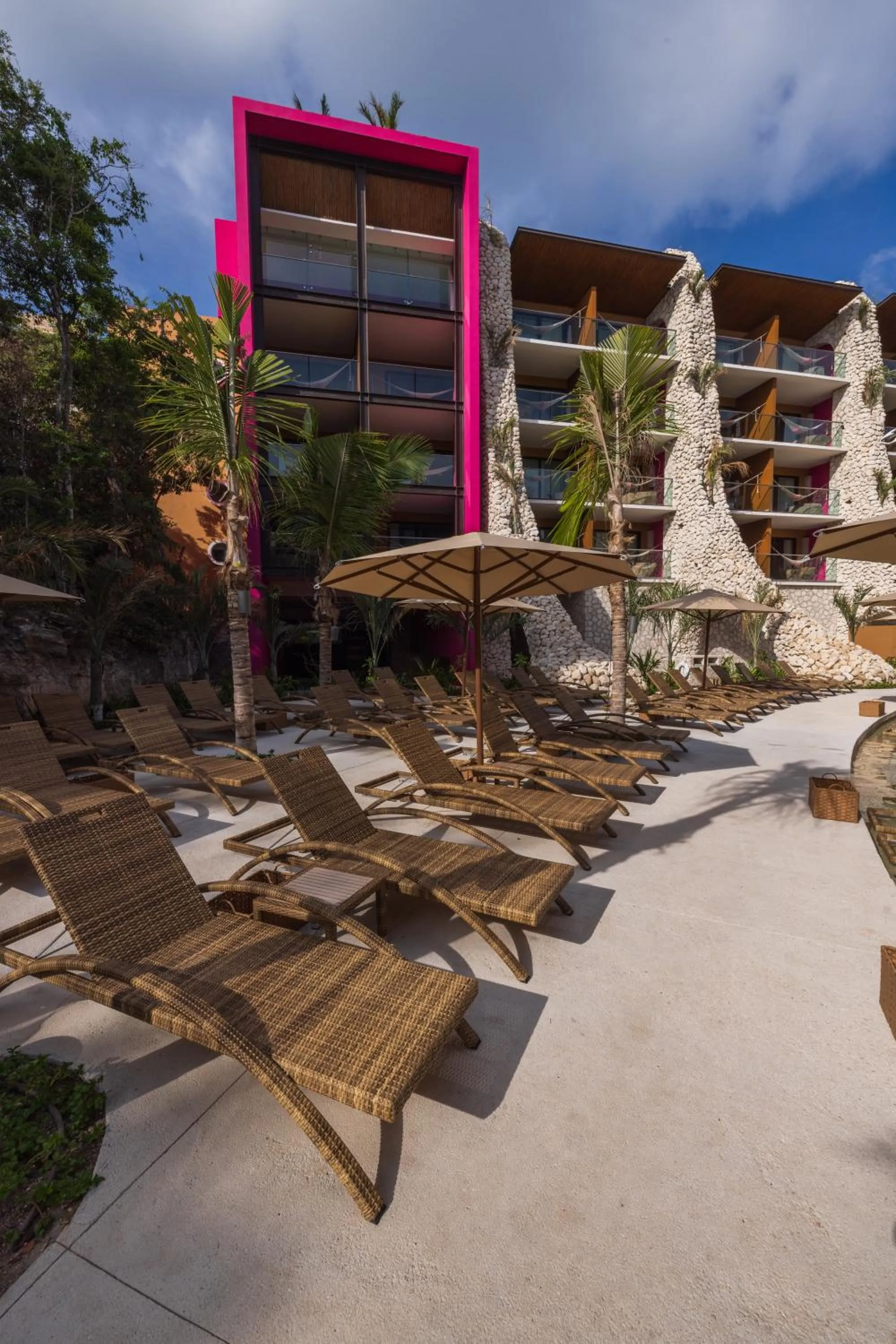 Property building in Hotel Xcaret Mexico All Parks All Fun Inclusive
