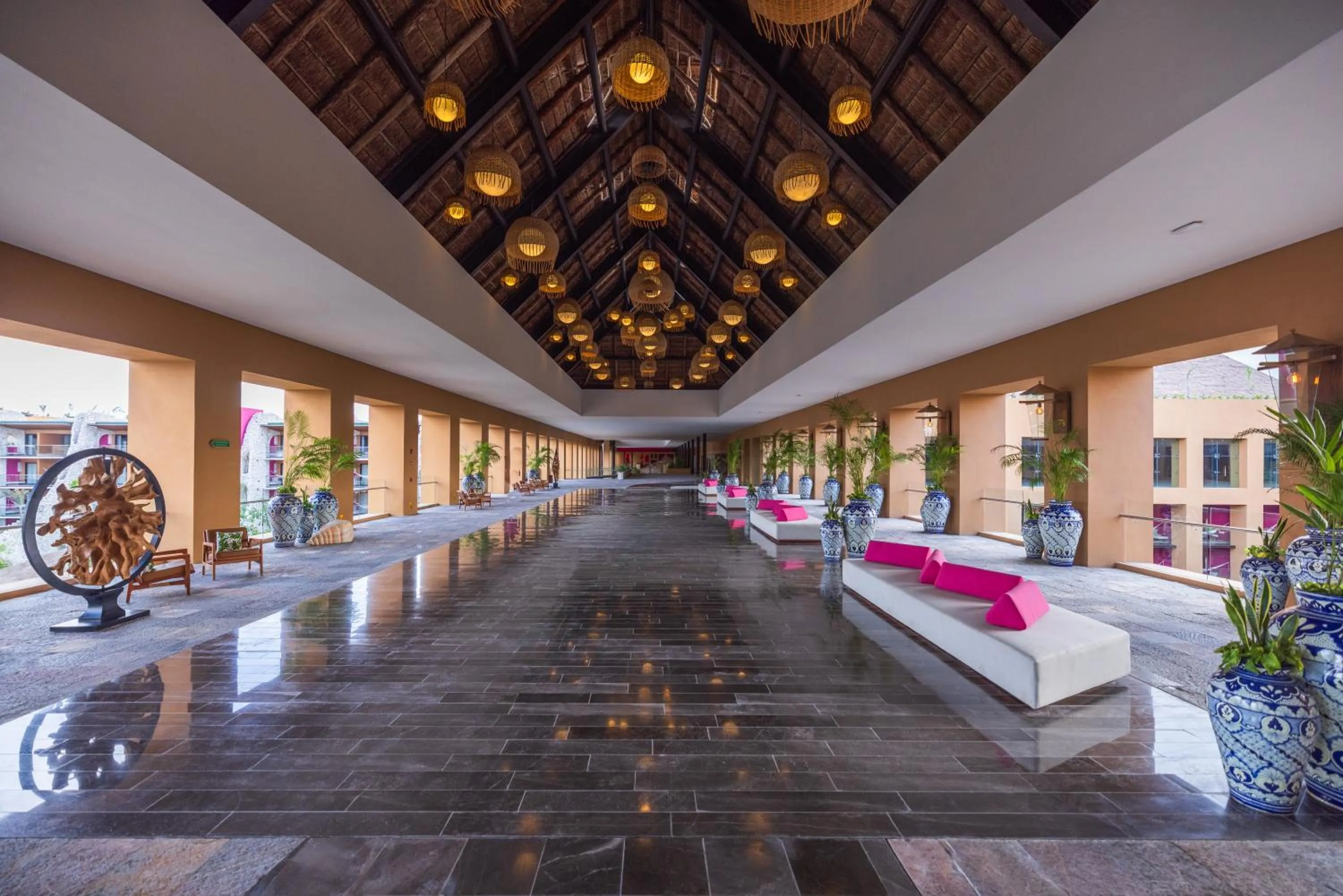 Lobby or reception in Hotel Xcaret Mexico All Parks All Fun Inclusive