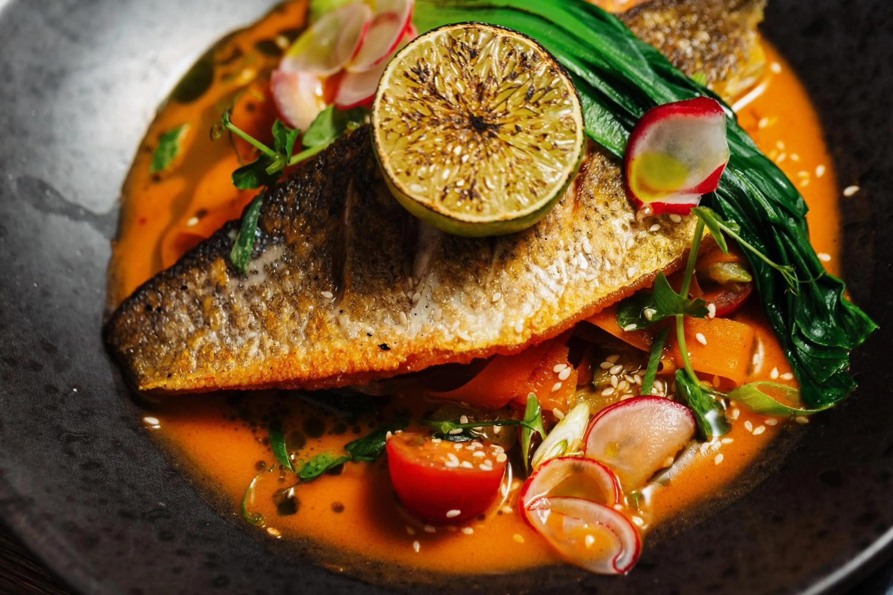 Food close-up in Wisteria Hotel