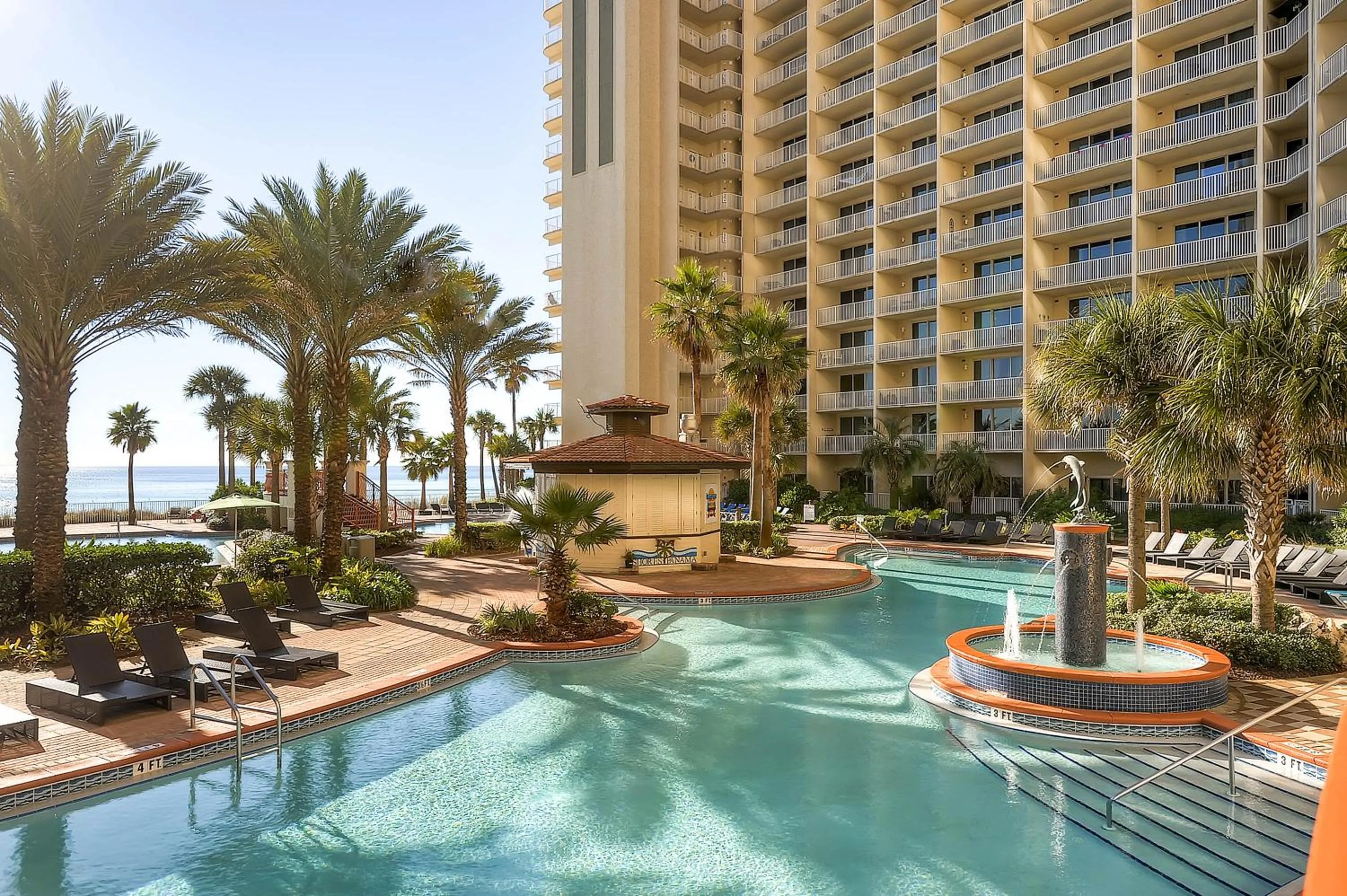 Property building in Shores of Panama by Panhandle Getaways