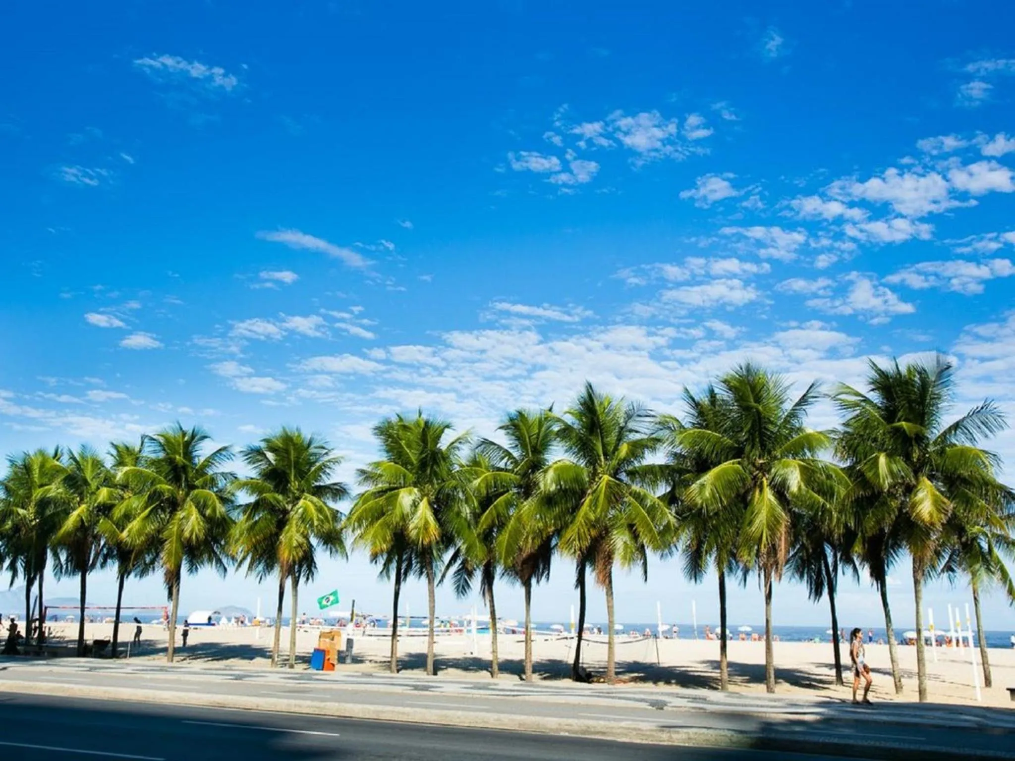 City view in Deslumbrante vista para a Praia de Copacabana.