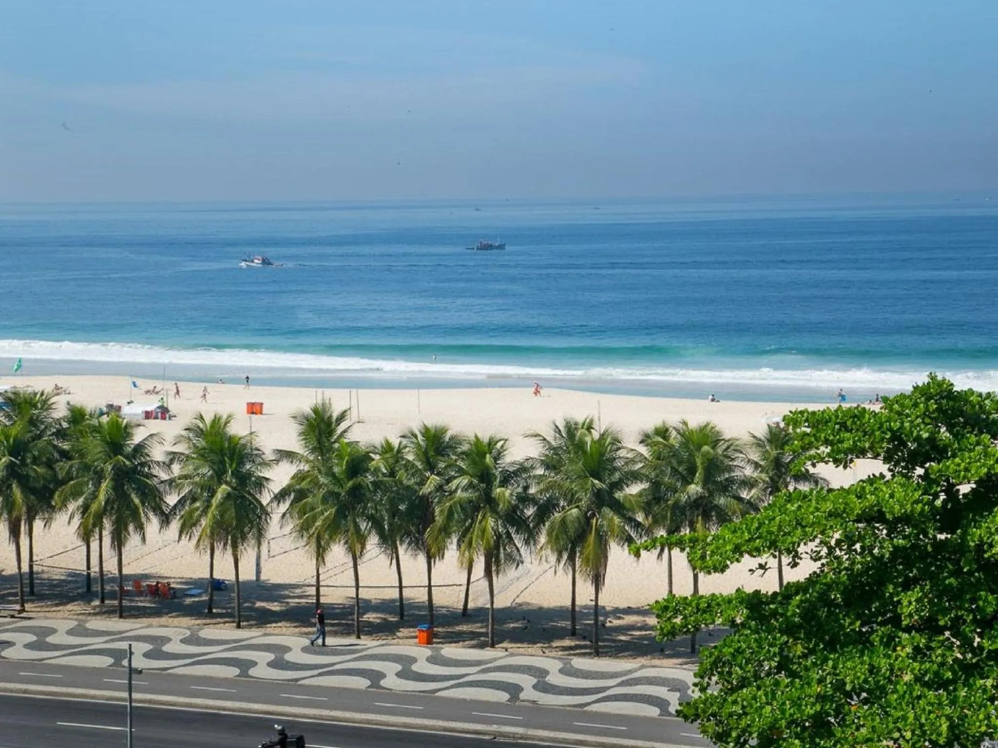 City view in Deslumbrante vista para a Praia de Copacabana.