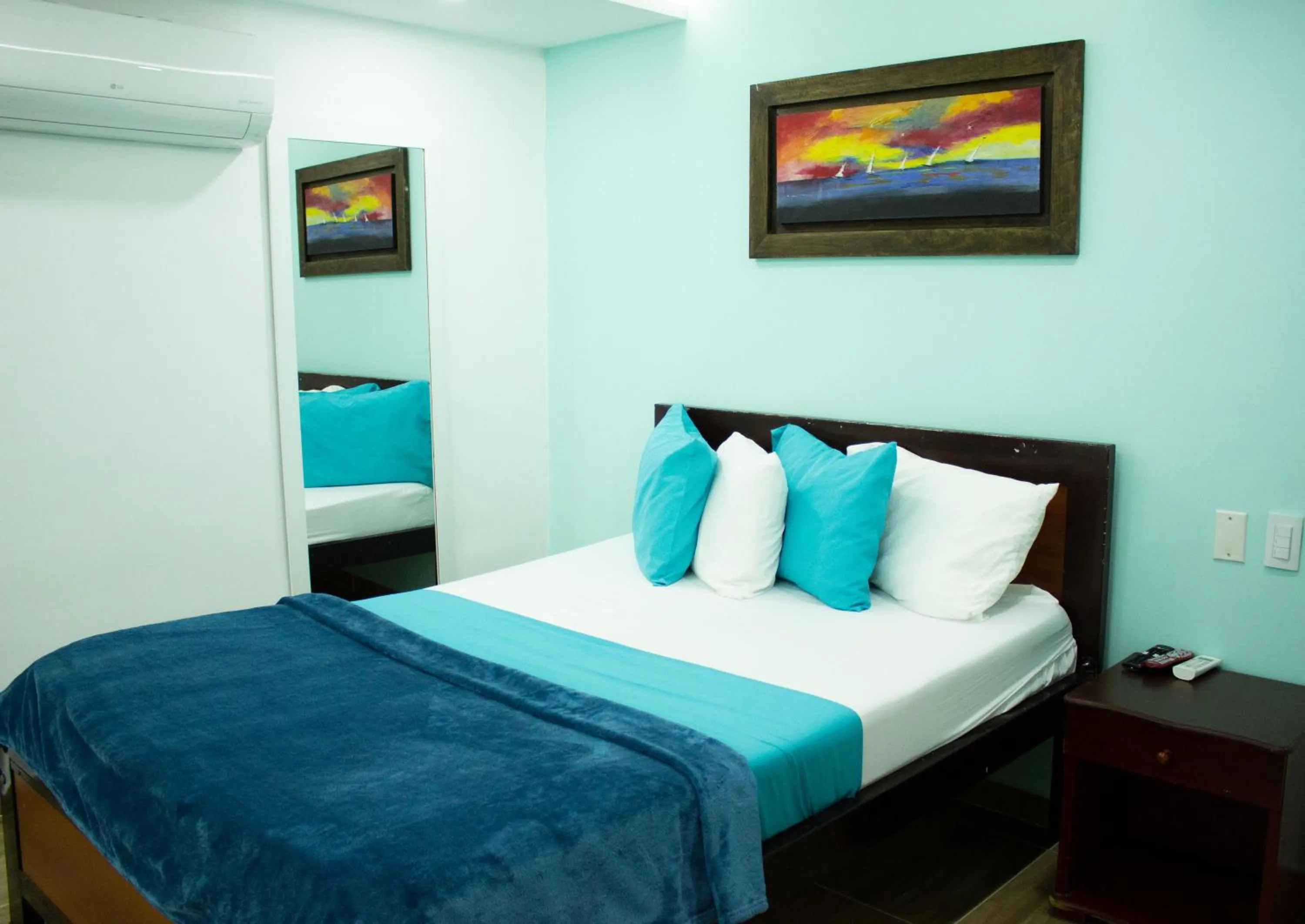 Bed in Hotel Brisas De Calima