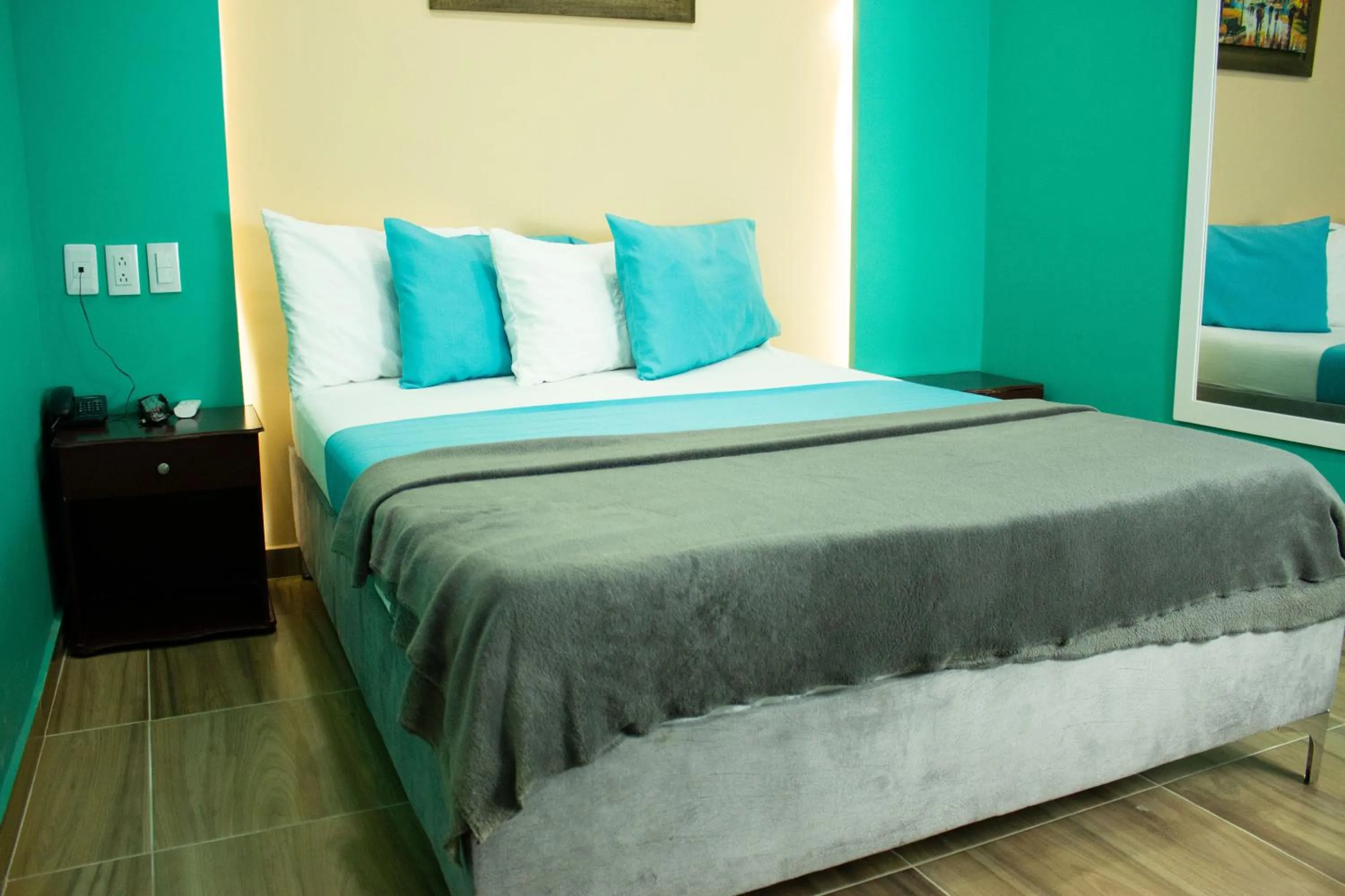 Bed in Hotel Brisas De Calima