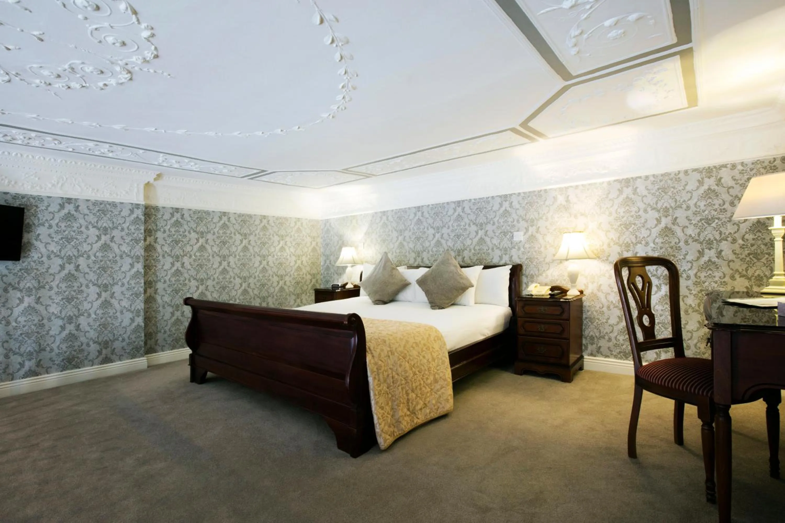 Bed in Harrington Hall