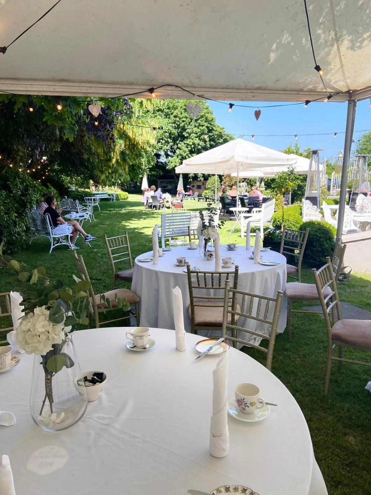 Garden in Headfort Arms Hotel