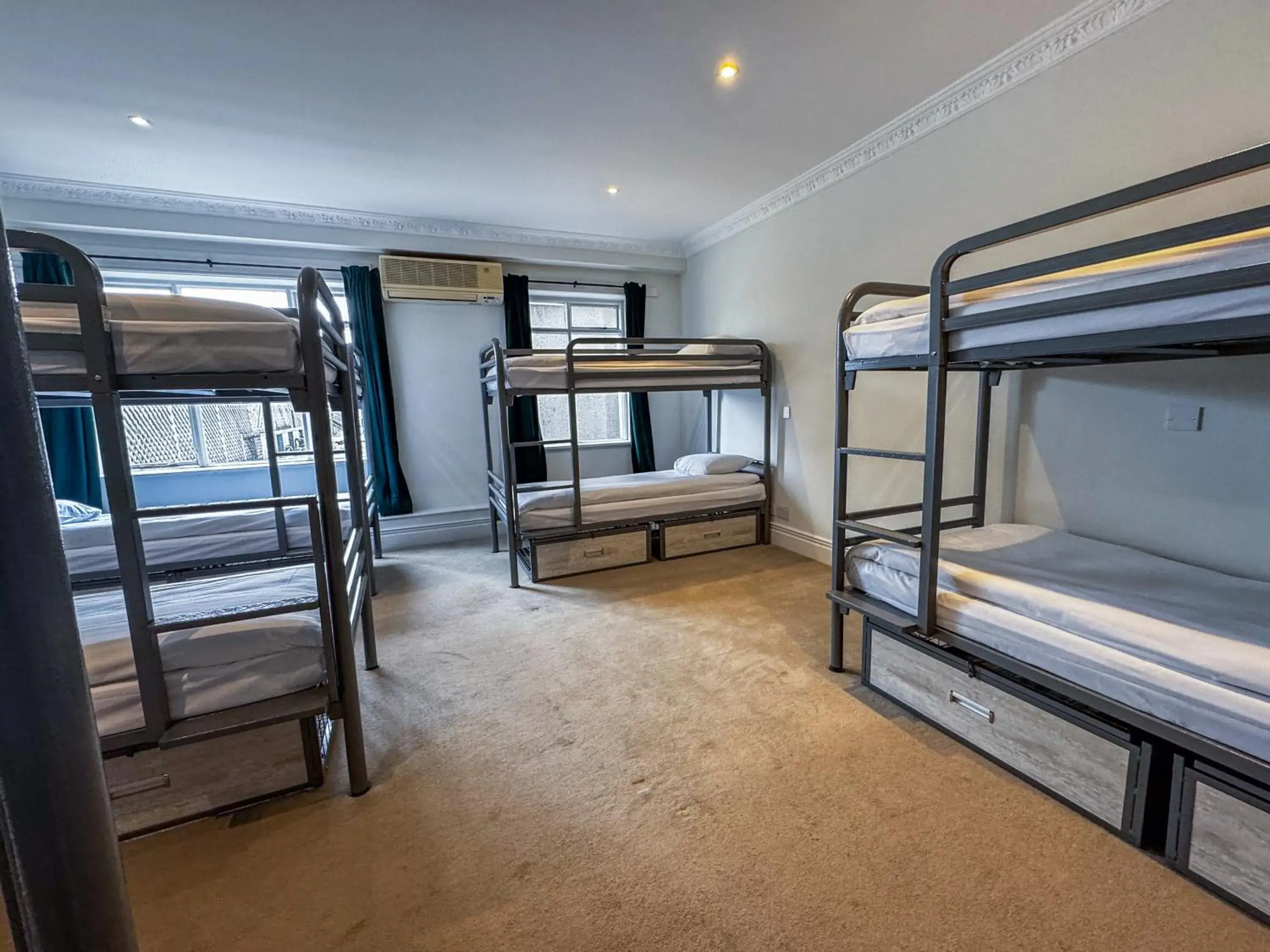 Bunk Bed in Female Dormitory Room in The Dawson Hostel - DUBLIN Bunk Bed in Female Dormitory Room in The Dawson Hostel - DUBLIN