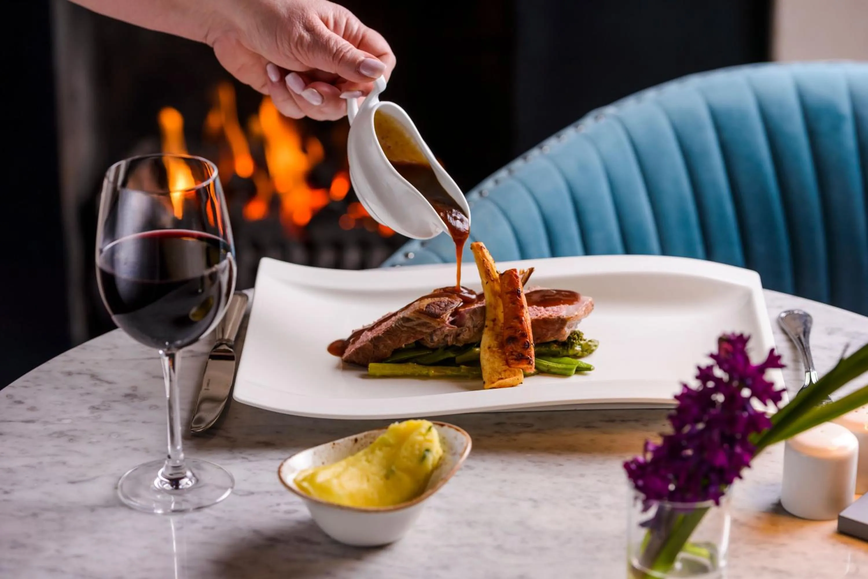 Food and drinks in The Victoria