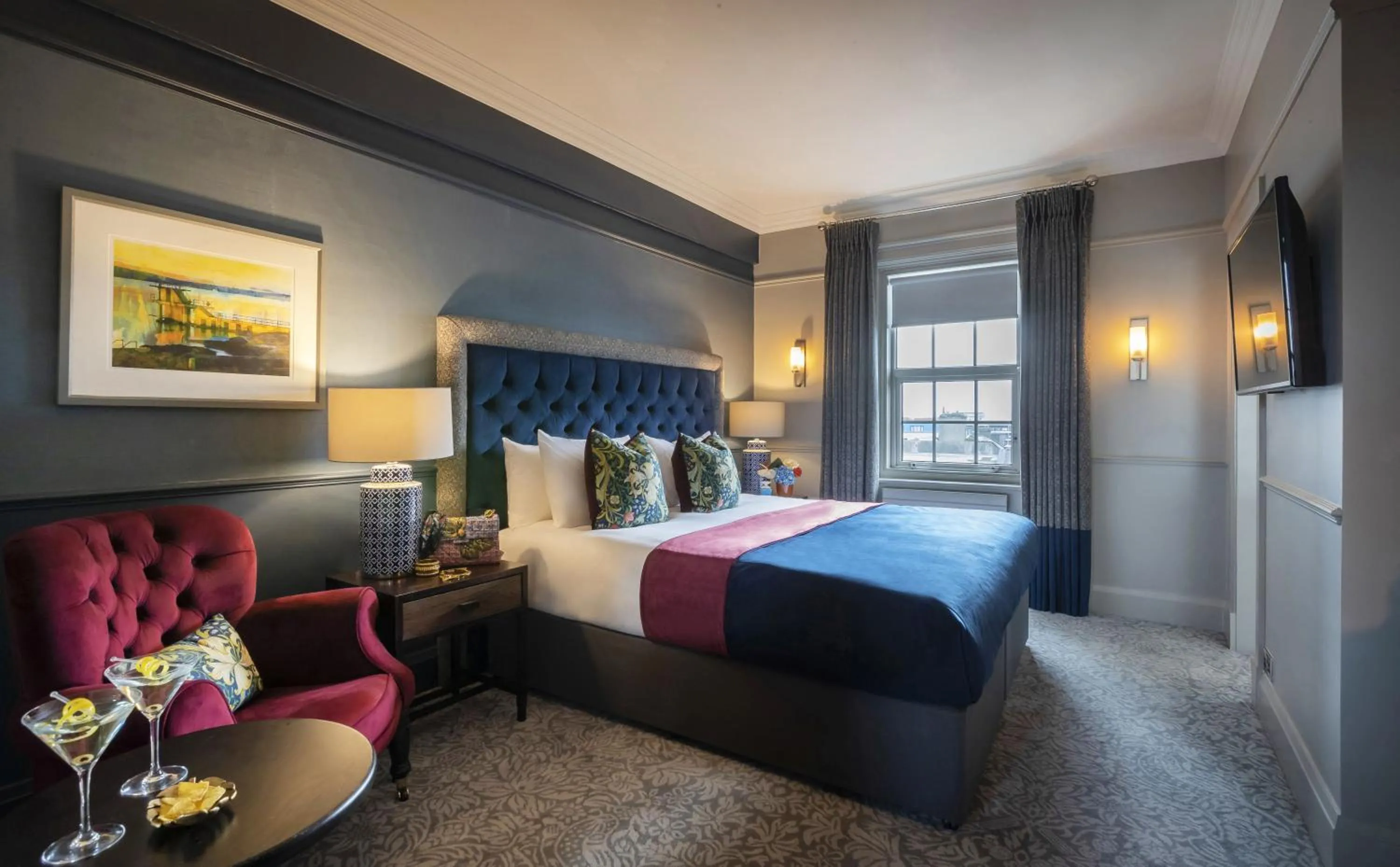 Decorative detail, Bed in The Hardiman