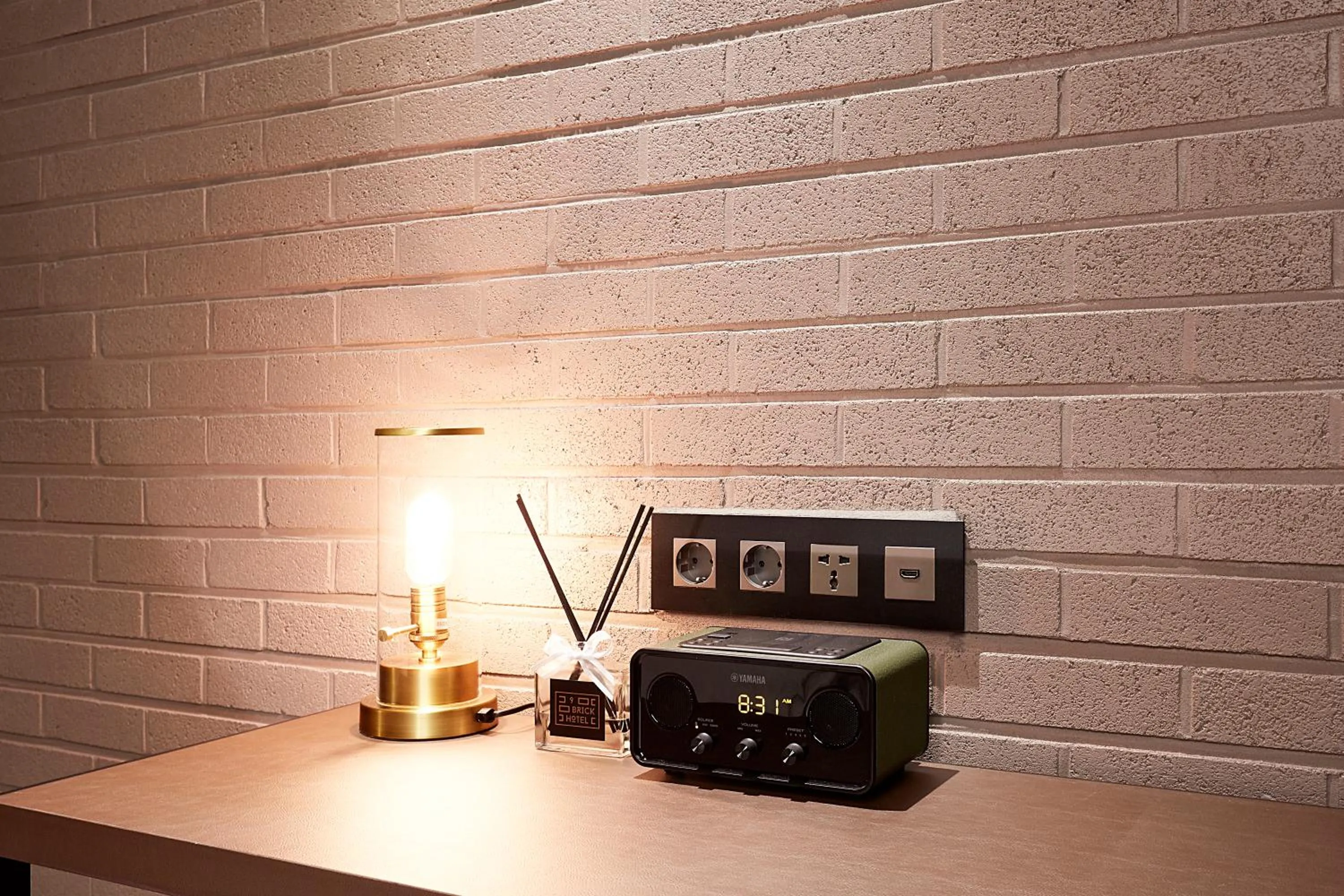 Decorative detail in 9 Brick Hotel