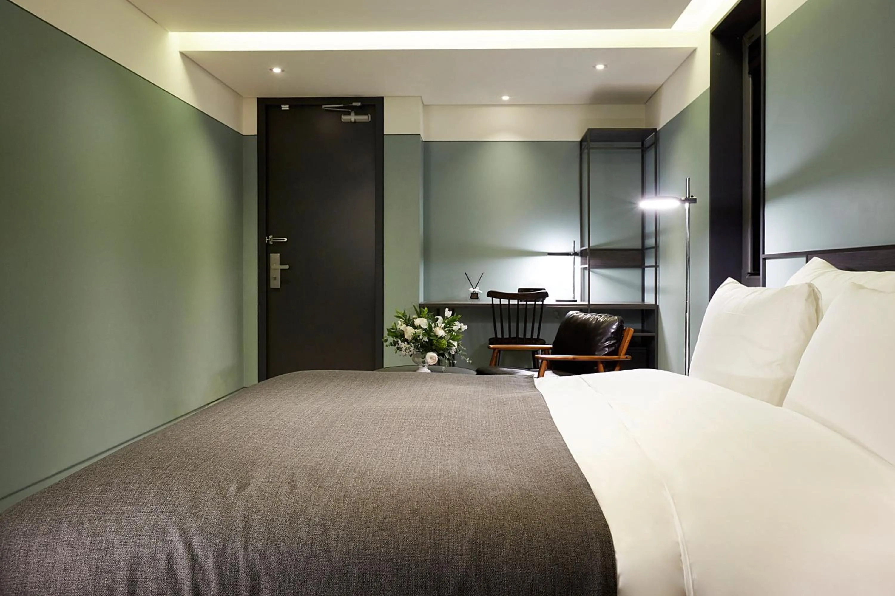 Decorative detail, Bed in 9 Brick Hotel