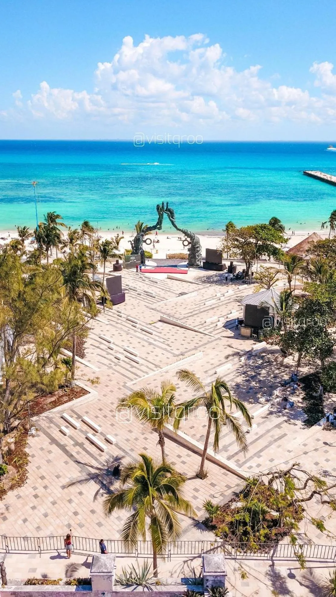 Natural landscape in Apartamento En Fraccionamiento Privado 6 Personas, 5 Camas, Piscina cerca de la Playa