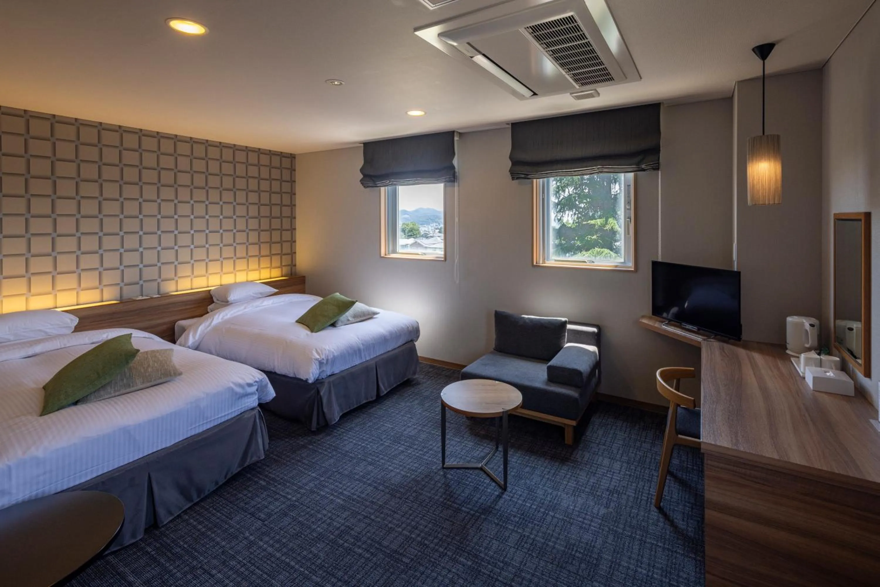 Photo of the whole room, Bed in Kiryu Grand Hotel