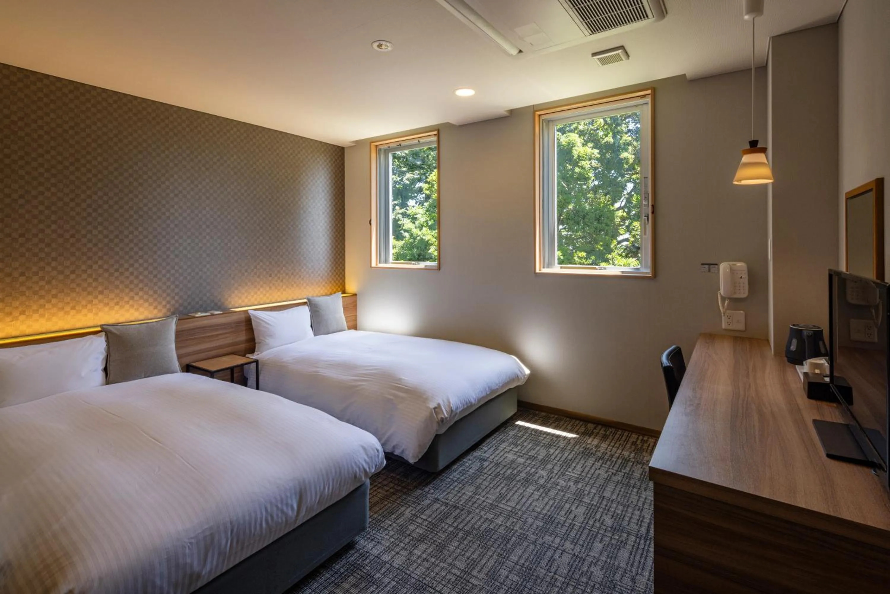 Photo of the whole room, Bed in Kiryu Grand Hotel