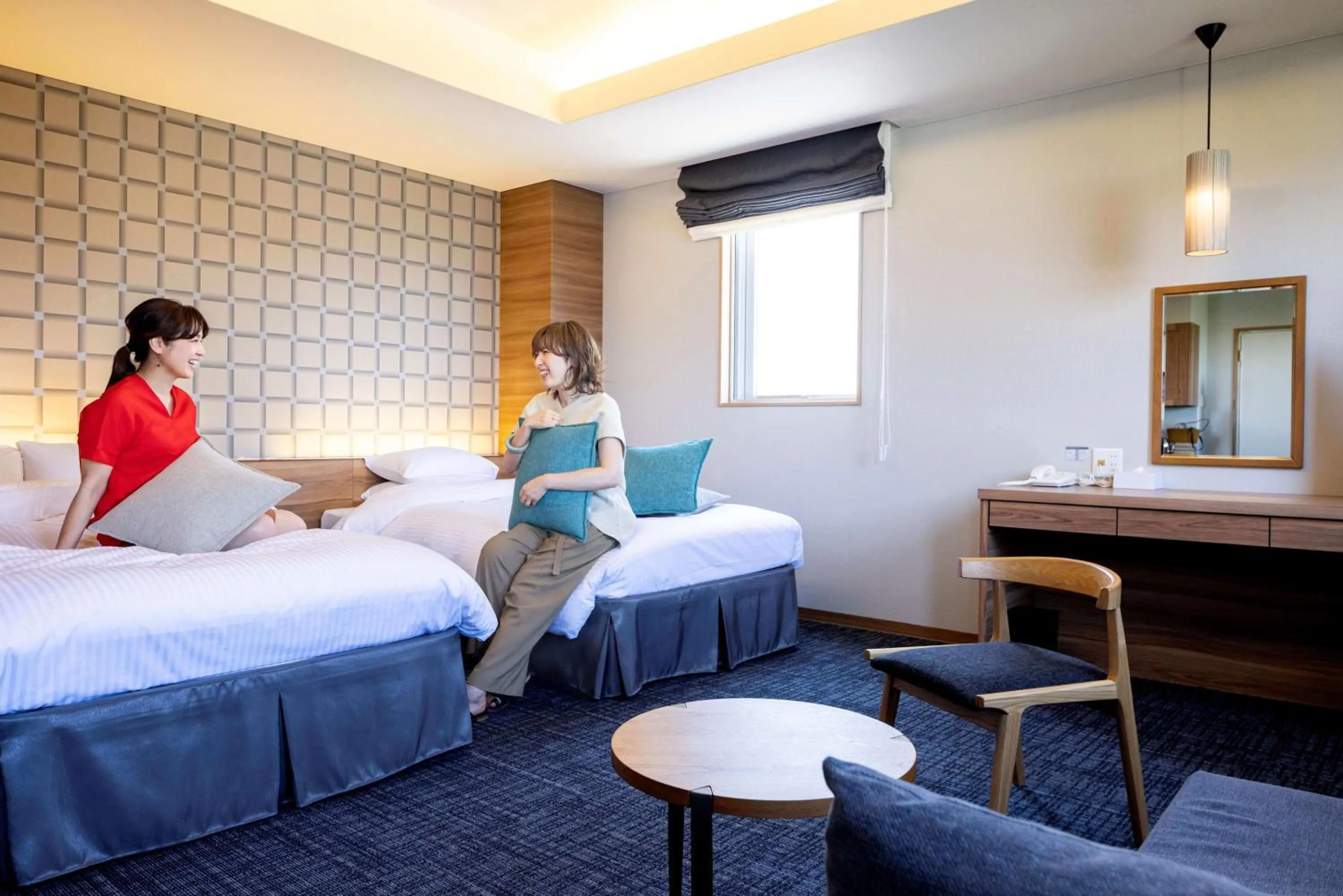 Bed in Kiryu Grand Hotel