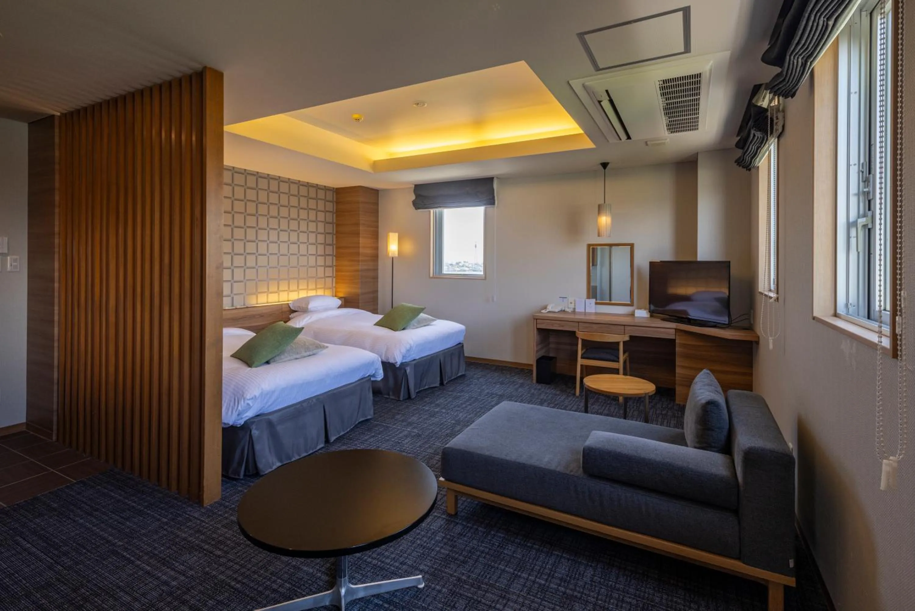 Photo of the whole room, Bed in Kiryu Grand Hotel