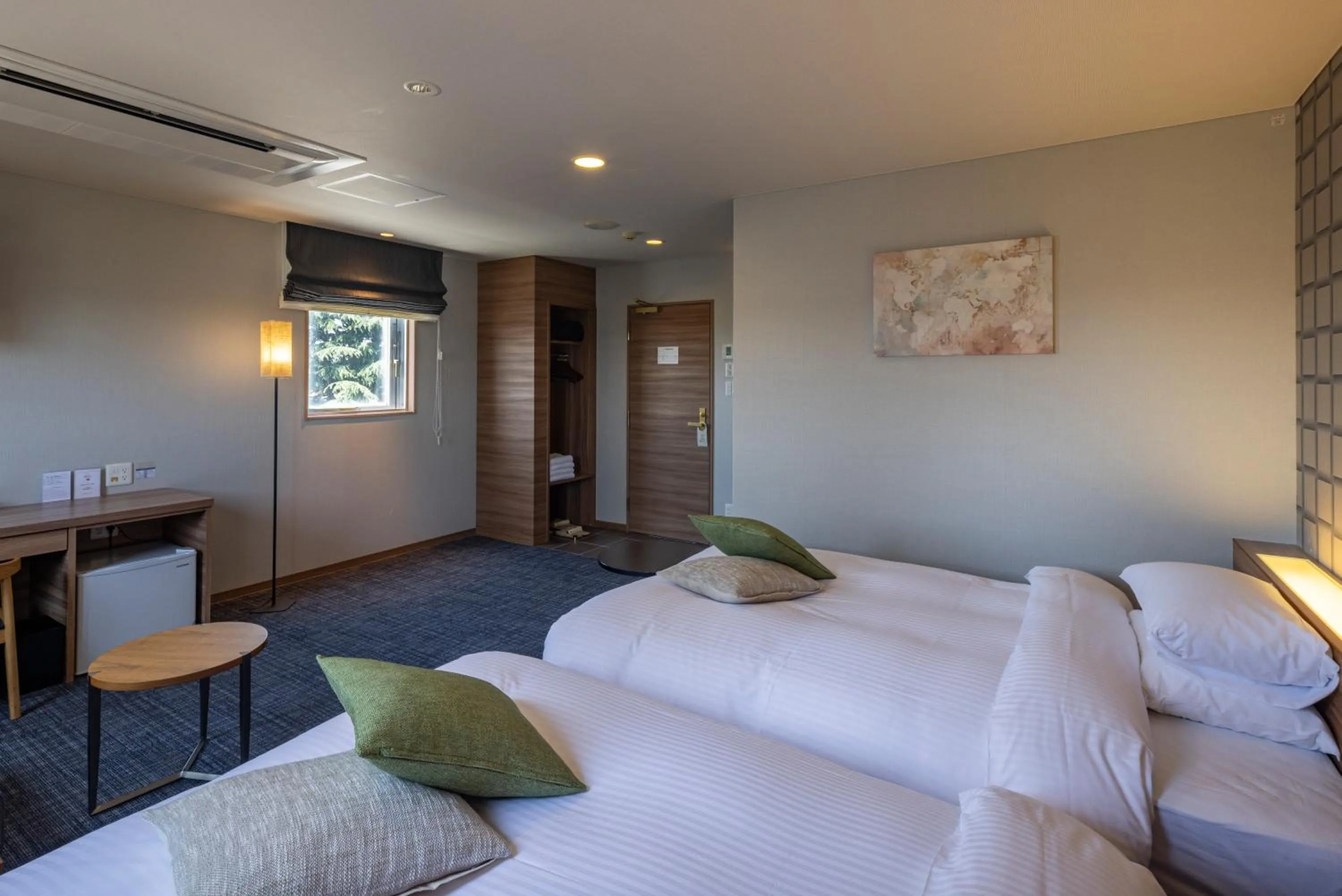 Photo of the whole room, Bed in Kiryu Grand Hotel