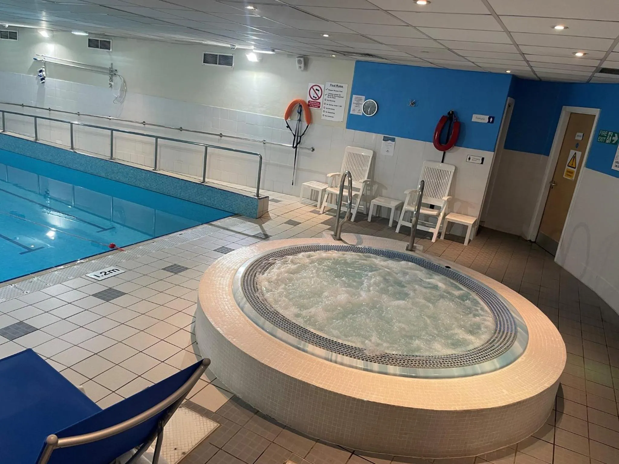 Swimming pool in Holiday Inn Edinburgh Zoo by IHG
