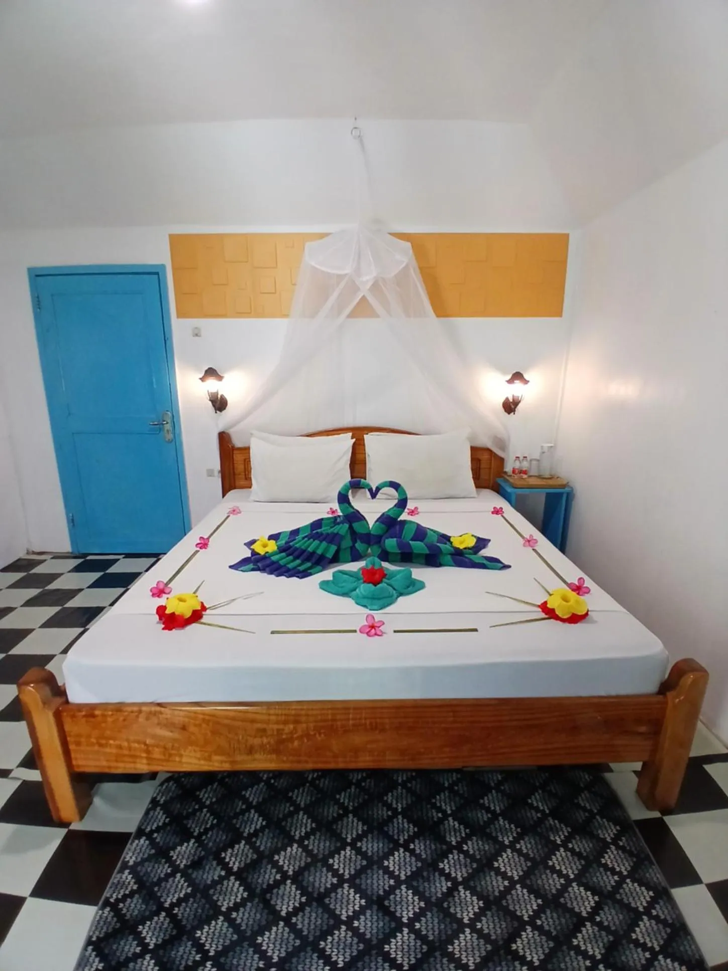 Bed in Gita Gili Bungalow