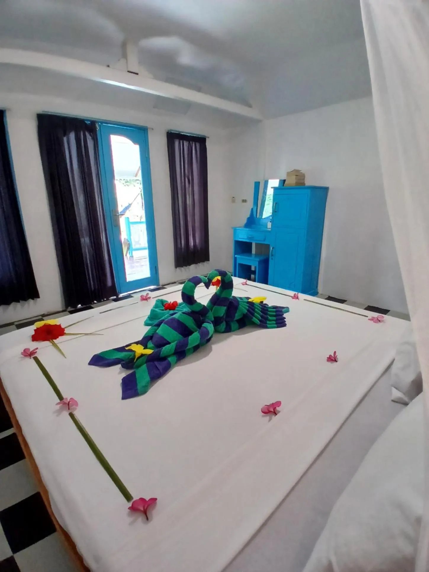 Bed in Gita Gili Bungalow