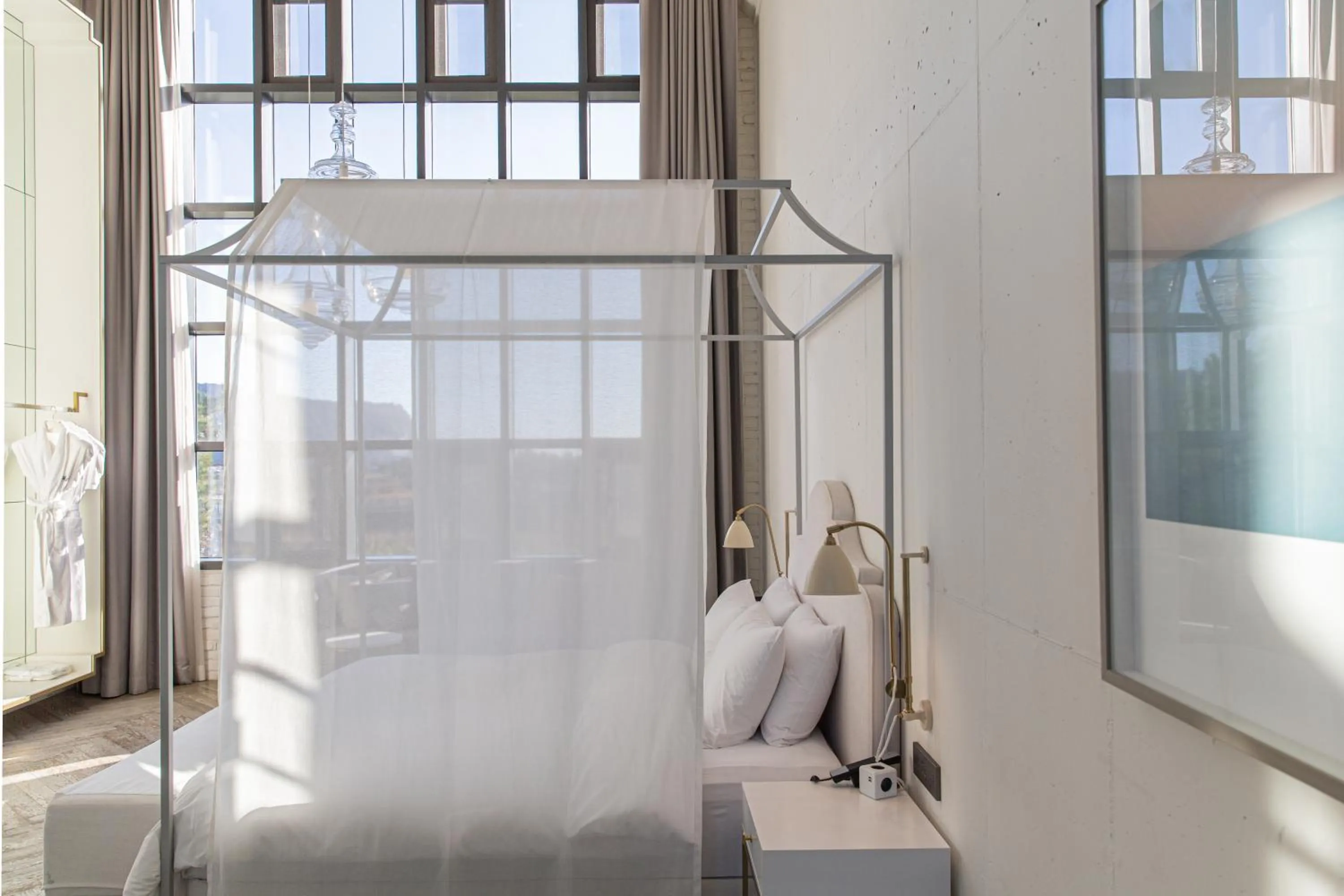 Bed in Playce Camp Jeju