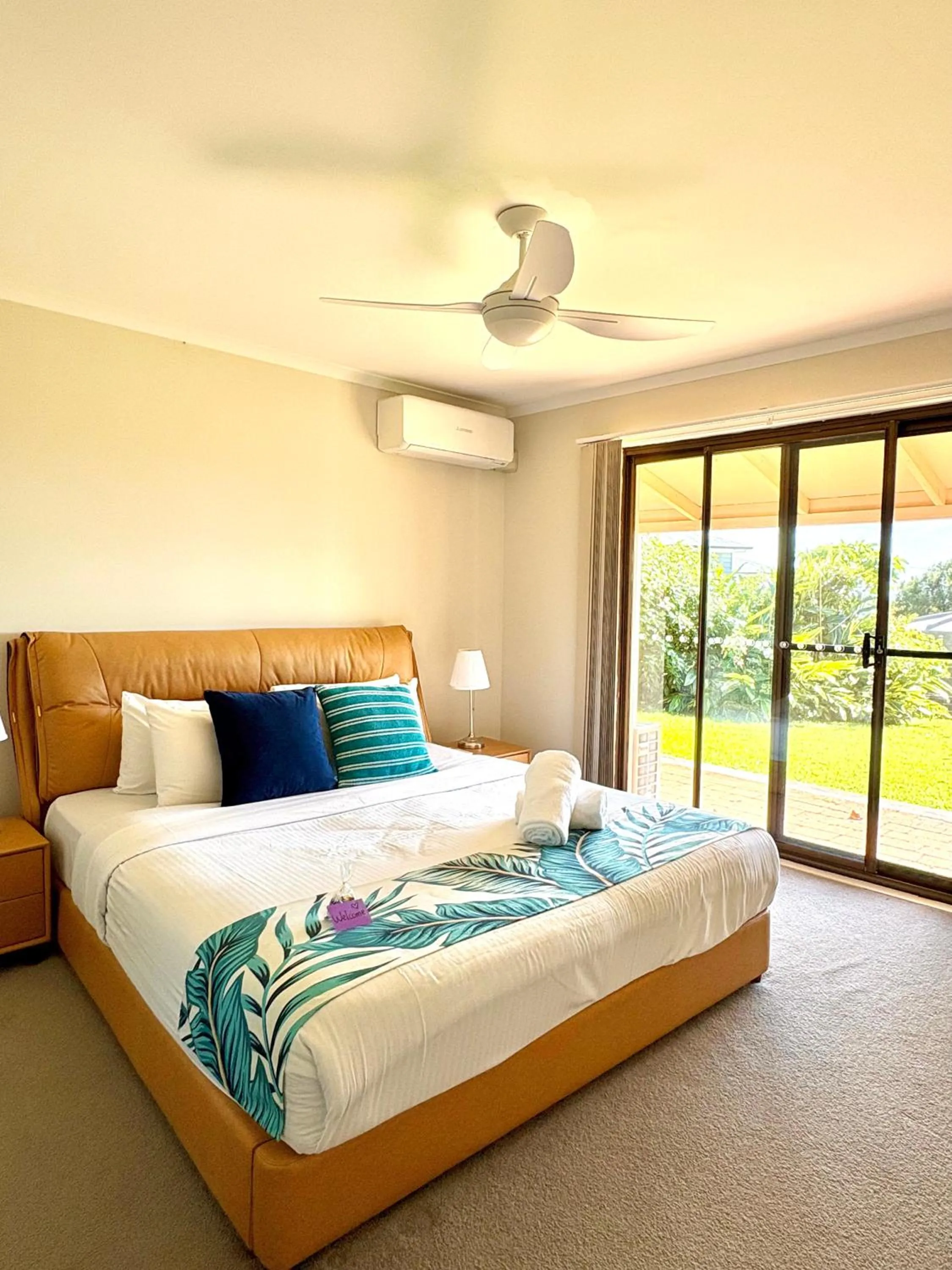 Bed in Maleny Terrace Cottages