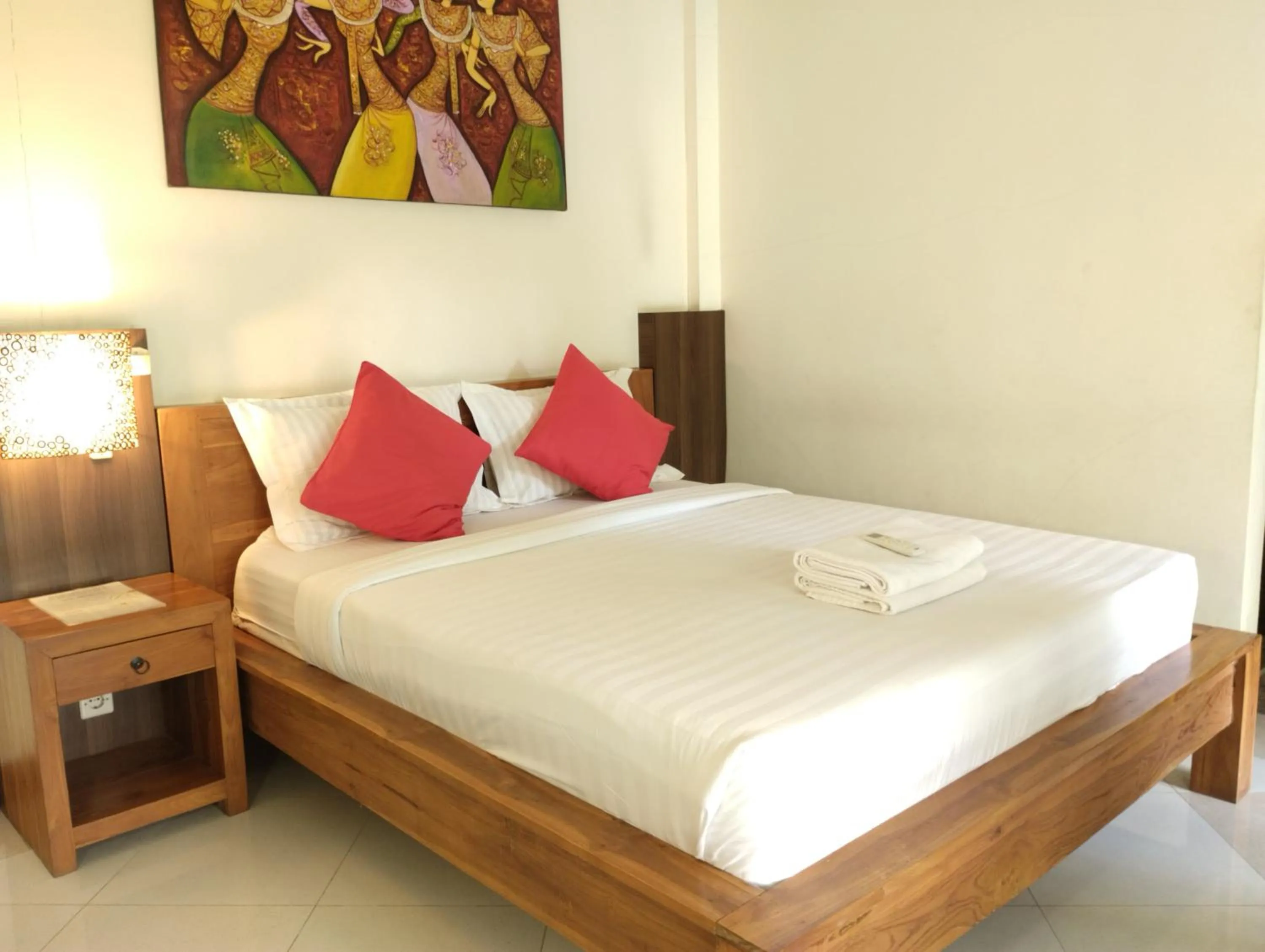 Bed in Indraprastha 2 Bungalow