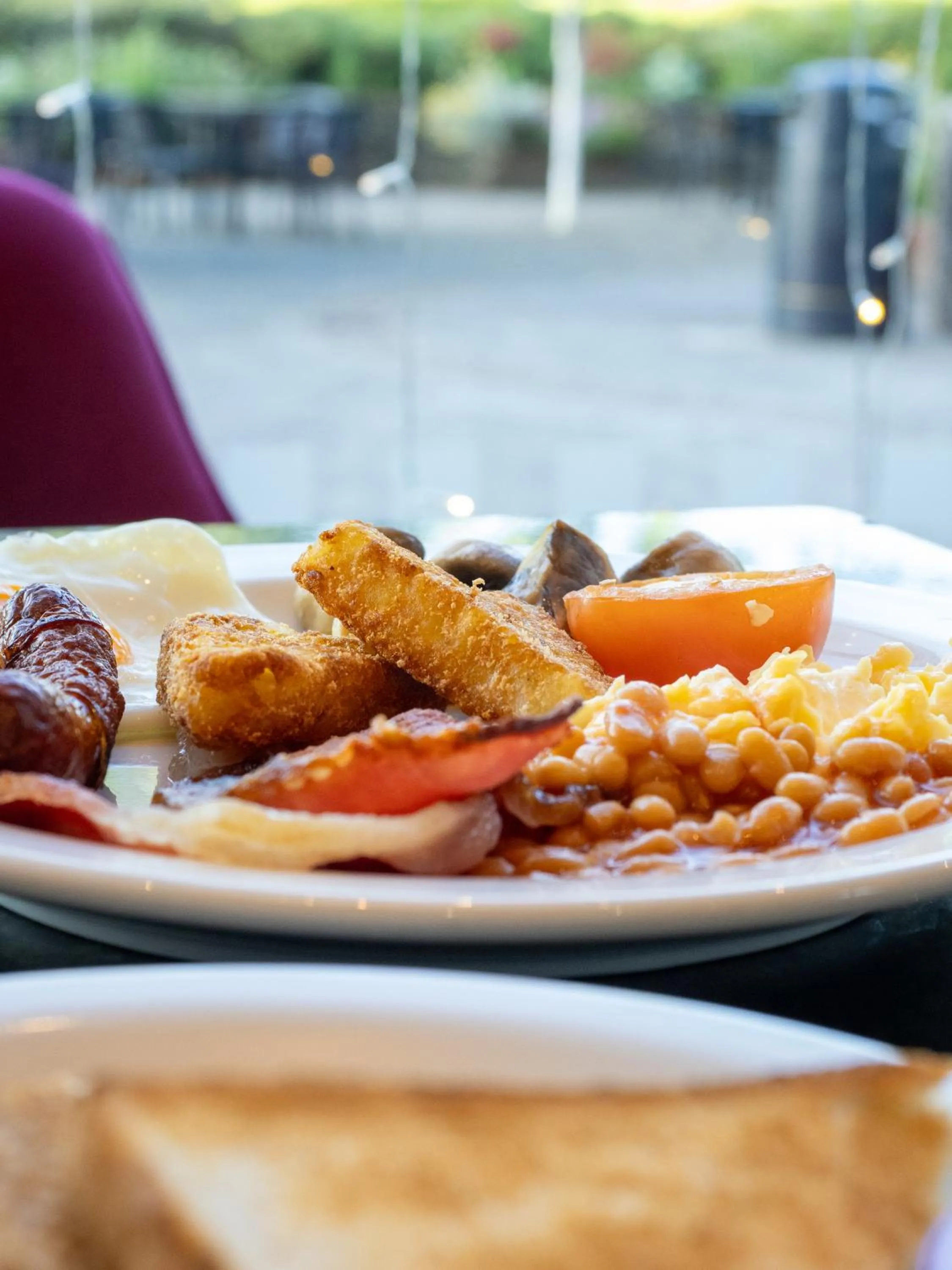 Breakfast in Future Inn Plymouth