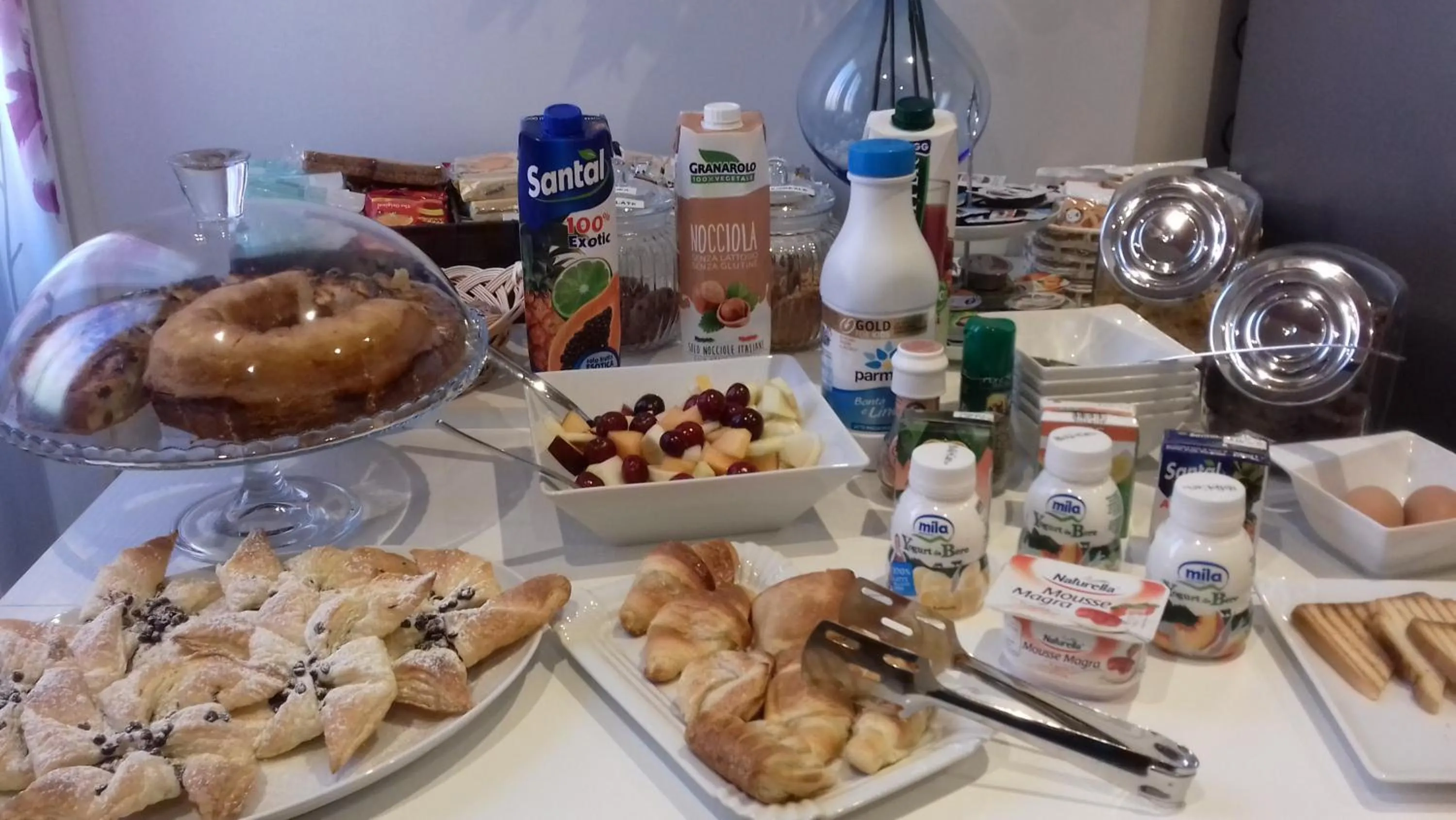 Food and drinks in B&B Tre passi