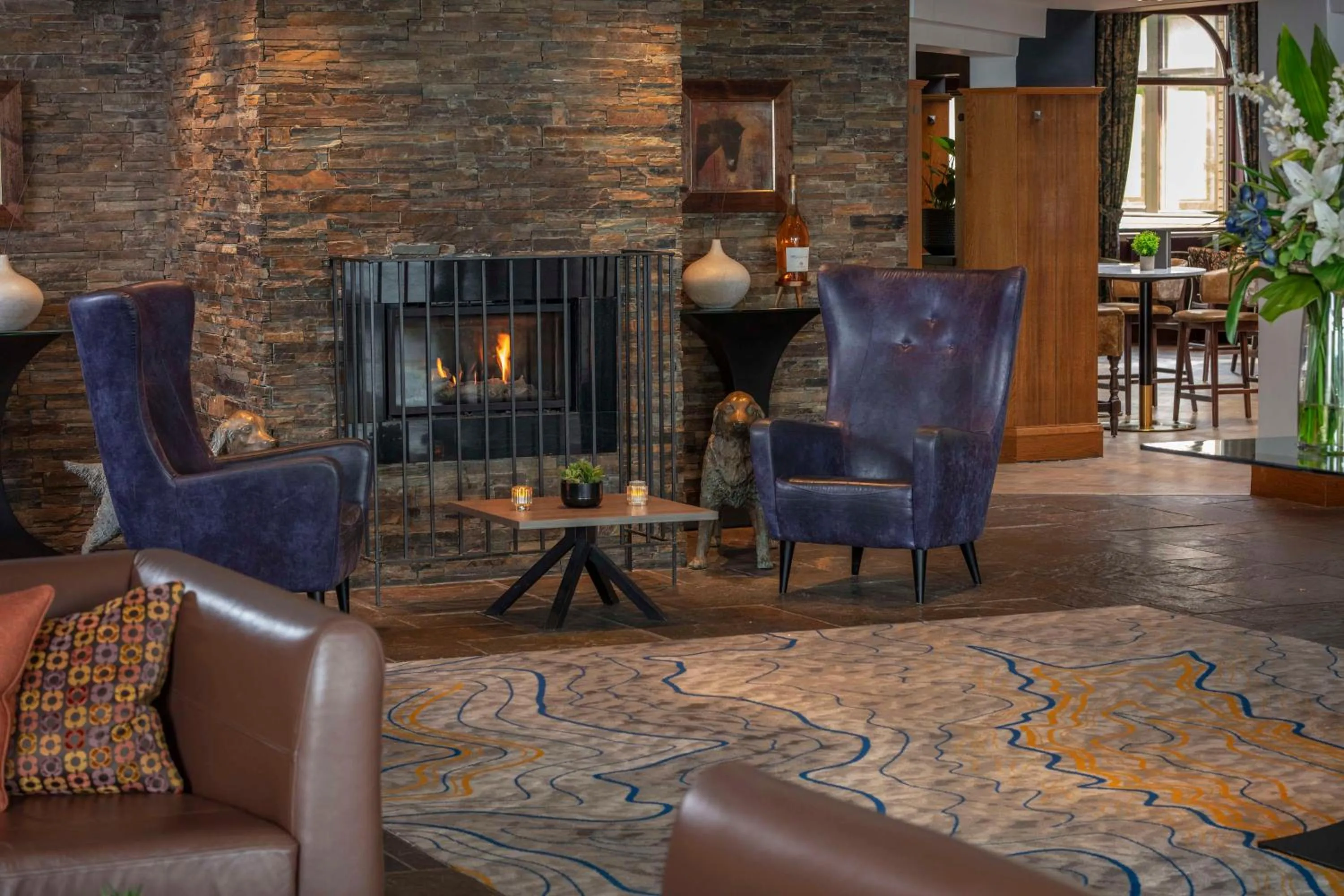 Lobby or reception in Glasgow Westerwood Hotel, Spa & Golf Resort
