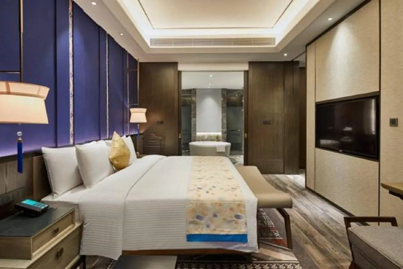 Bedroom, Bed in Wanda Realm Resort Nanning